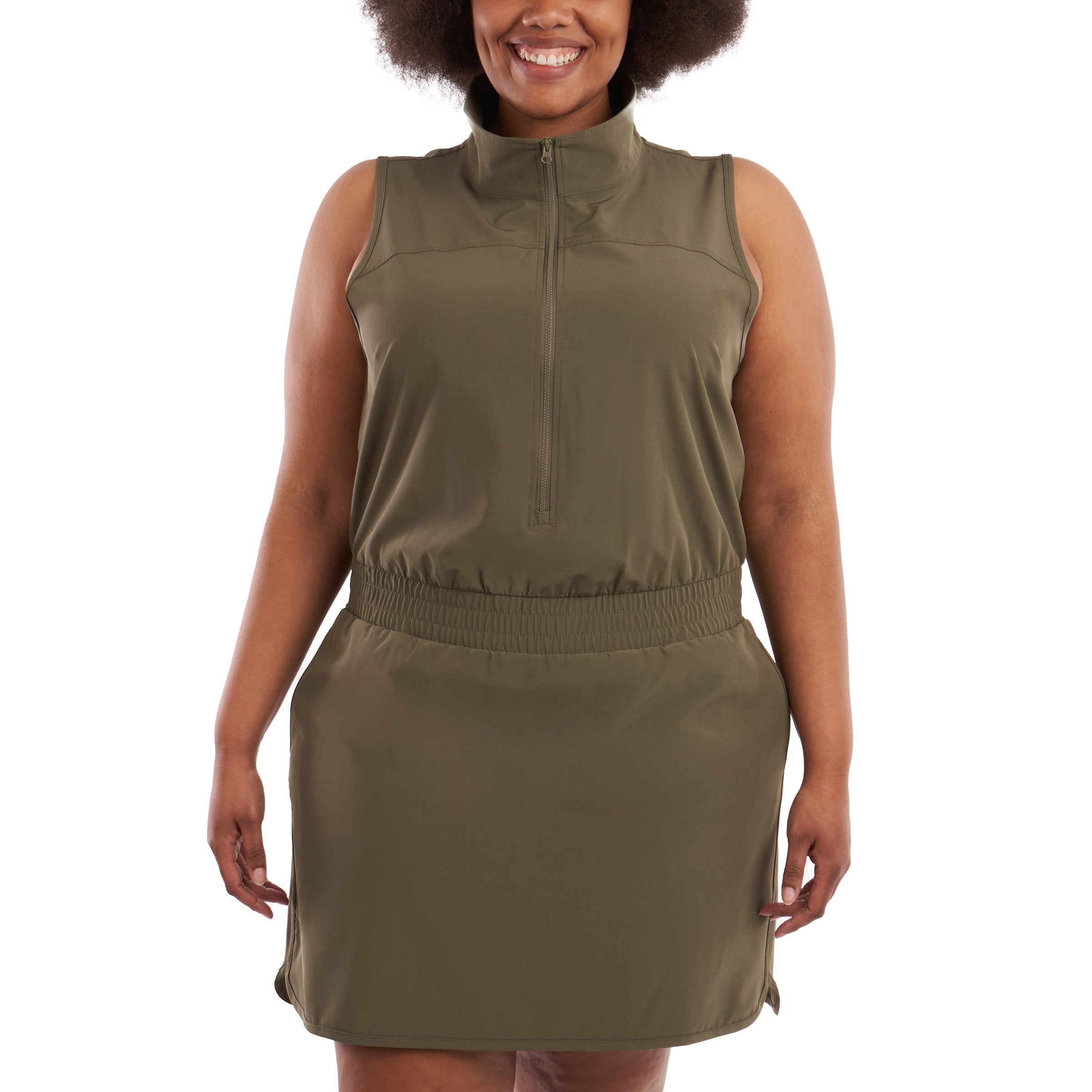 chambray summer dress Martha Embroidered Chambray Dress Blue / S