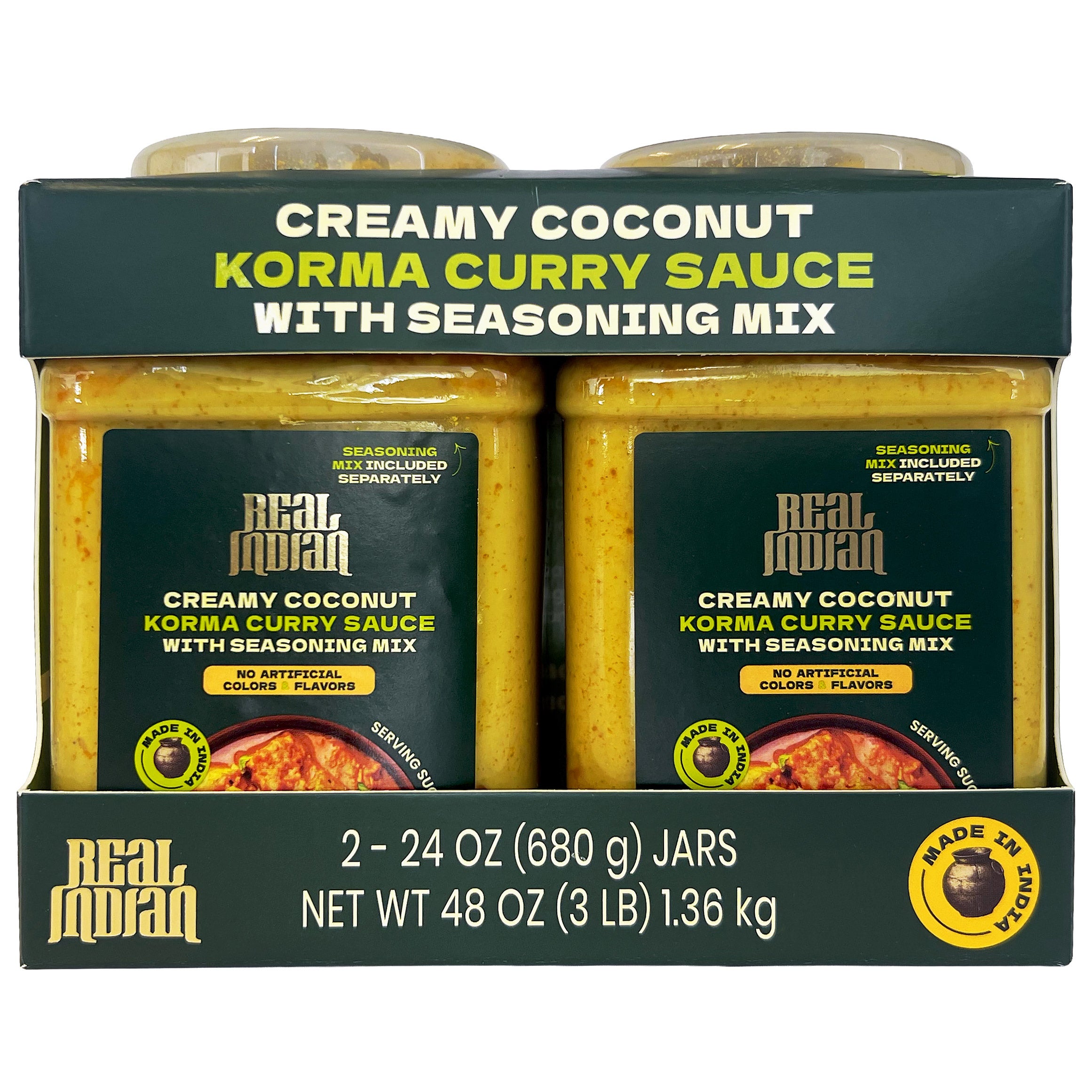 REAL INDIAN KORMA CURRY SAUCE 2/24 OUNCES (#2062087) - $8.99 (down from ...