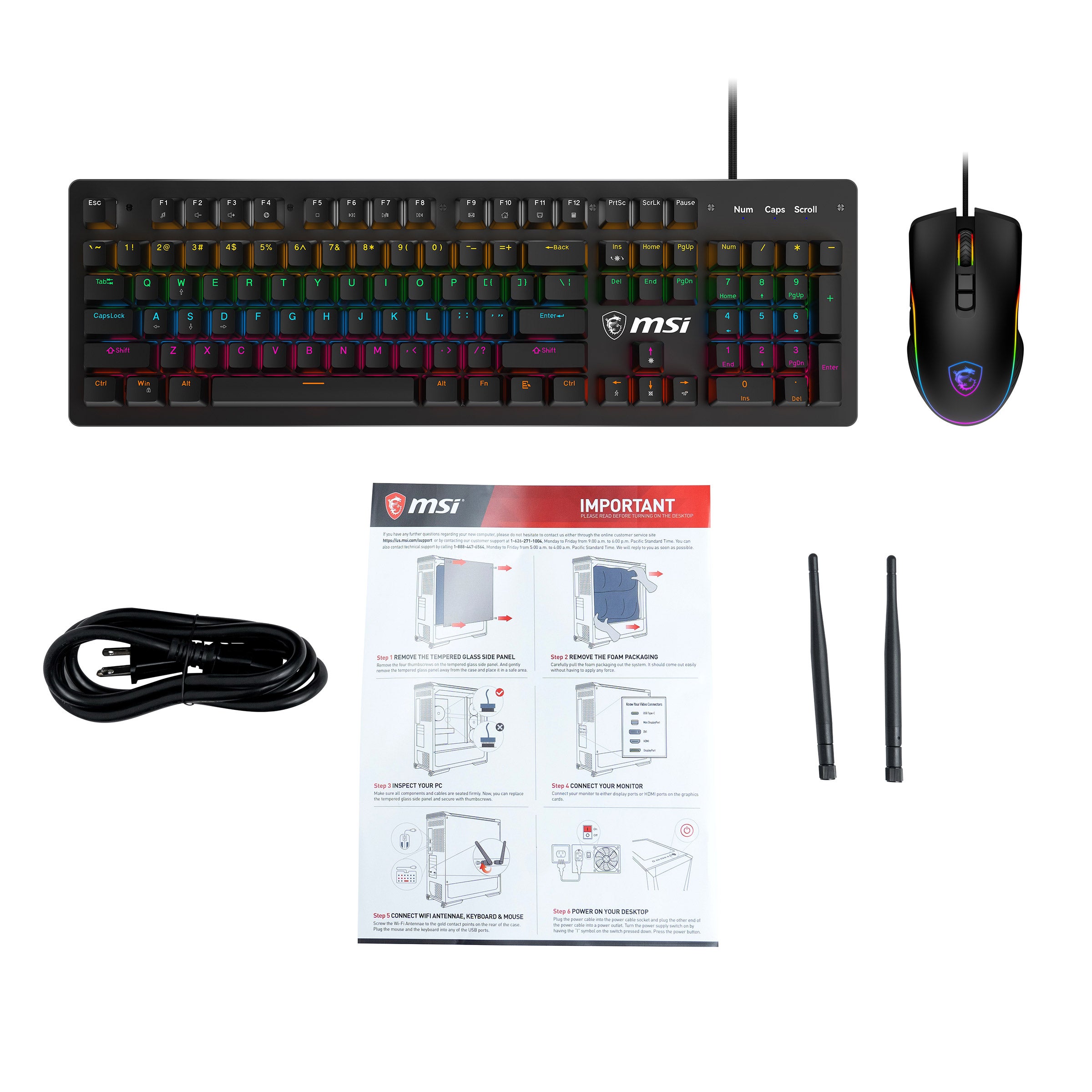 MSI Codex R2 Gaming Desktop Intel Core Ultra 7 265 / 32GB RAM / 2TB SSD ...