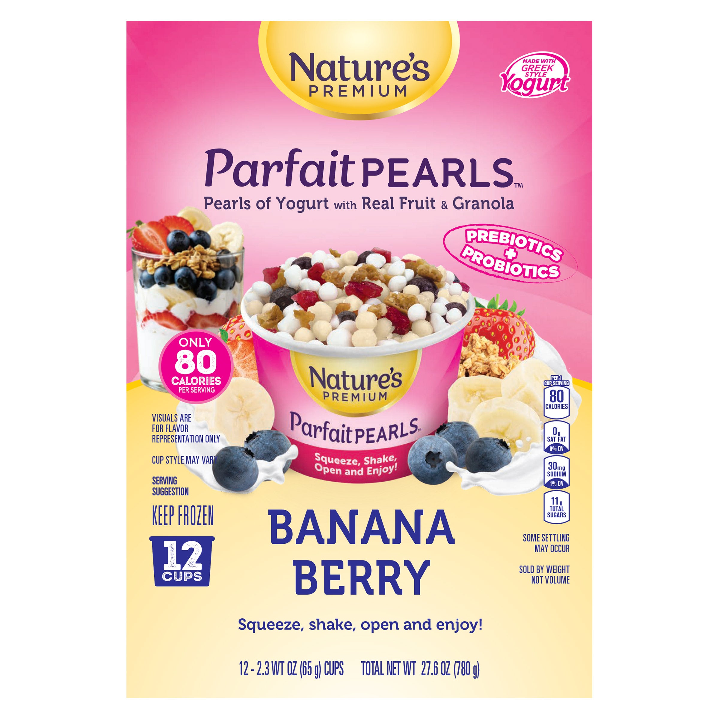 Nature's Premium Parfait Pearls 12 Count 27.6 Ounces (#1991830