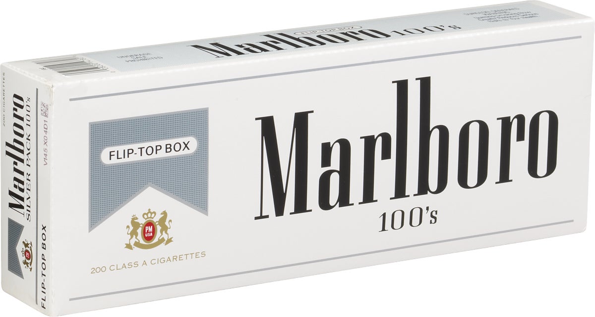 what strength are silver cigarettes Marlboro Silver 100 Box (#165837)