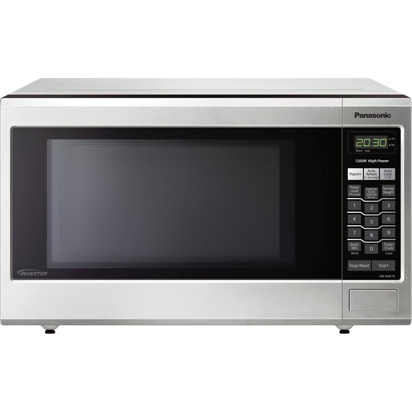 Panasonic NN-SA651S Microwave Oven 1.2 Cubic Foot (#657723) - $99.99