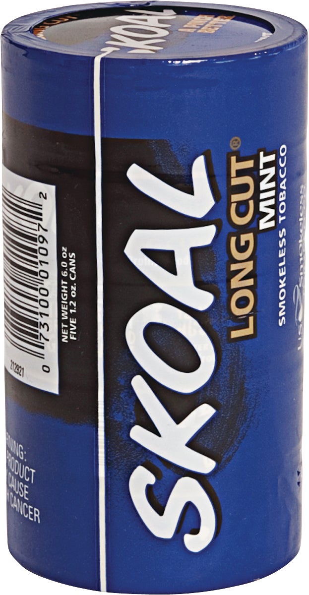 smokeless tobacco prices near me Skoal Long Cut Mint Smokeless Tobacco, 5/1.2 oz Cans (#346737)