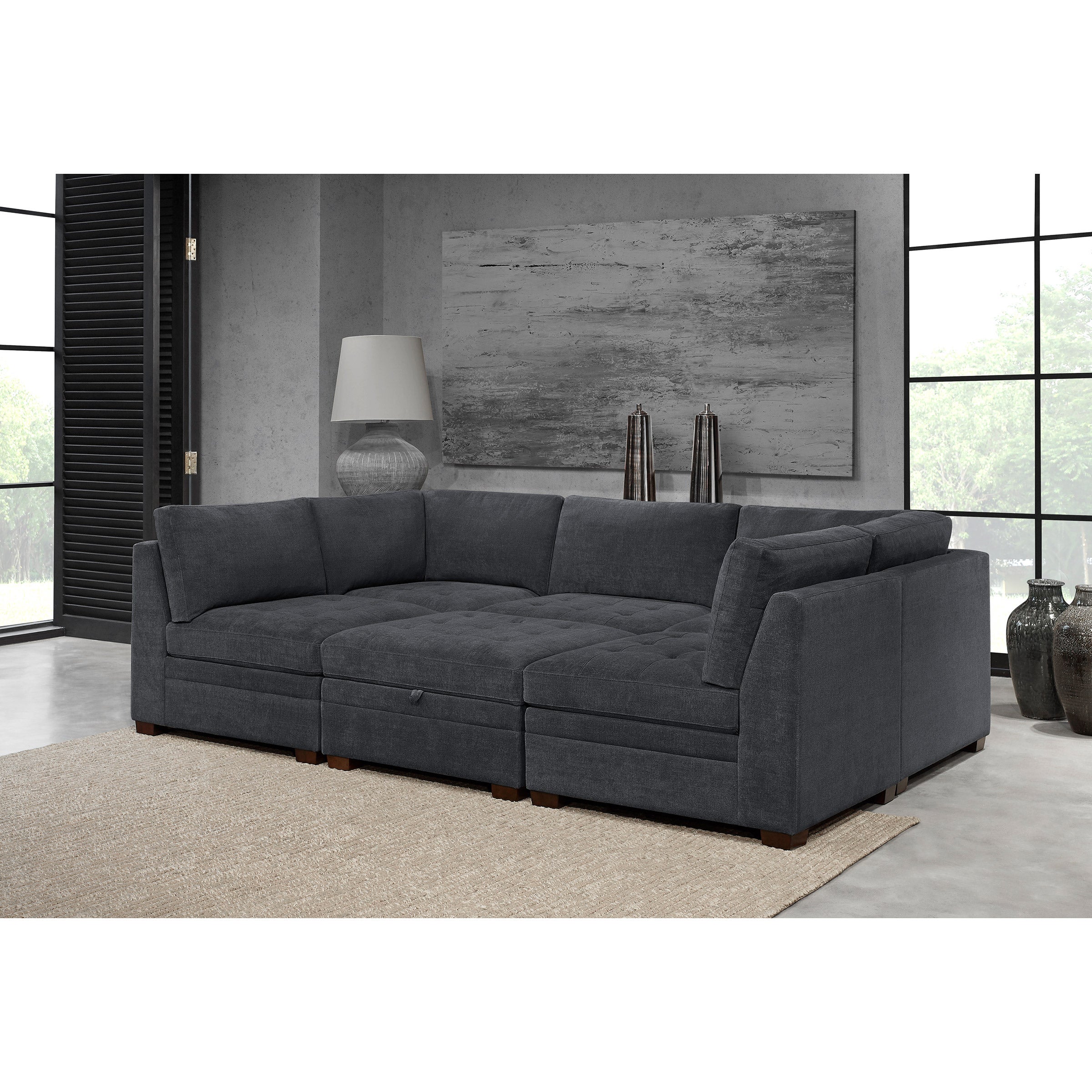Thomasville Tisdale 6-Piece Fabric Modular Sectional - $1199.99 at