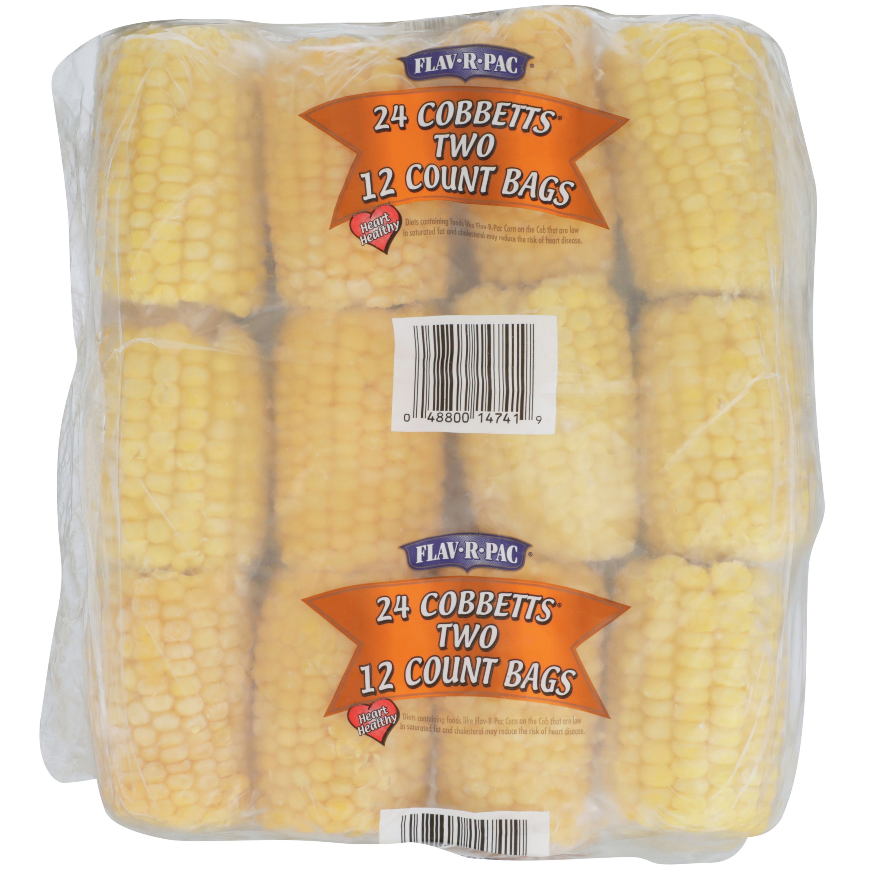 Flav-R-Pac Corn Cobbettes, 2/12 CT (#259018) - $7.19 (down from $7.49)