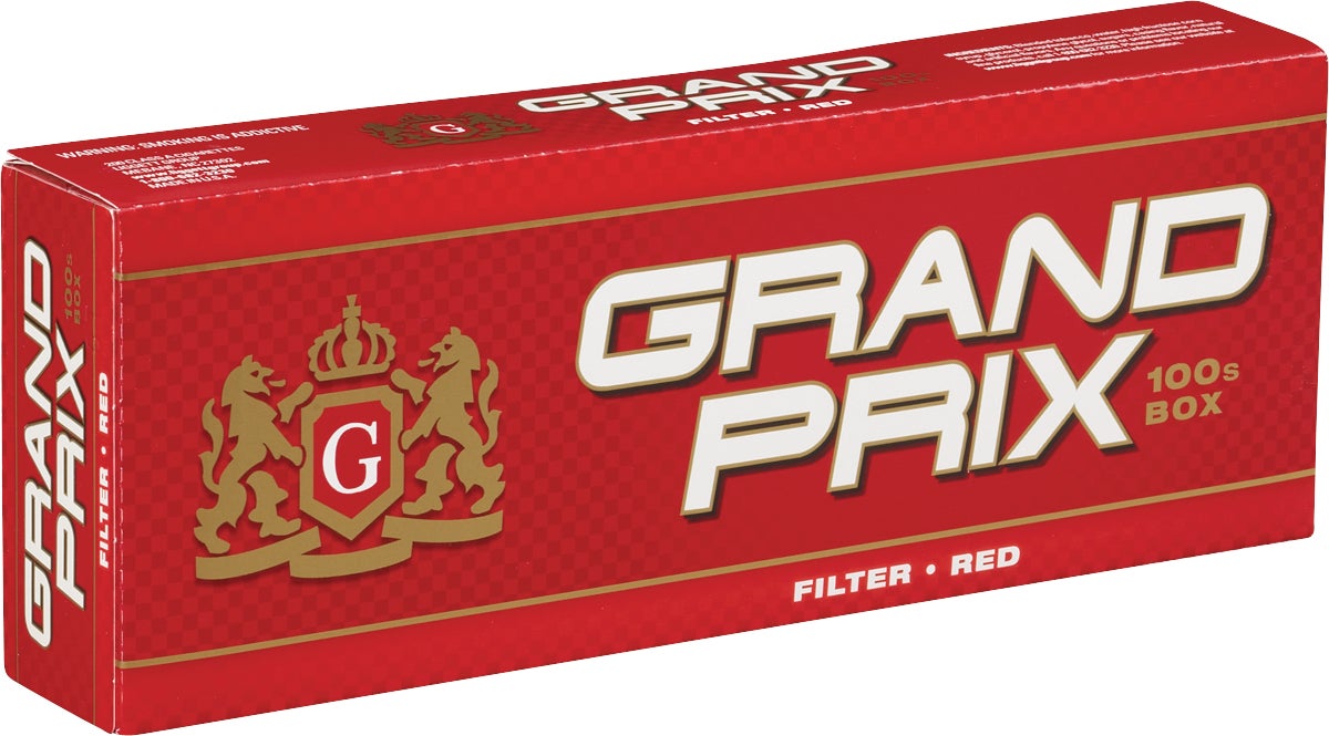 Liggett Vector Brands Grand Prix Red 100s Box (#954513)