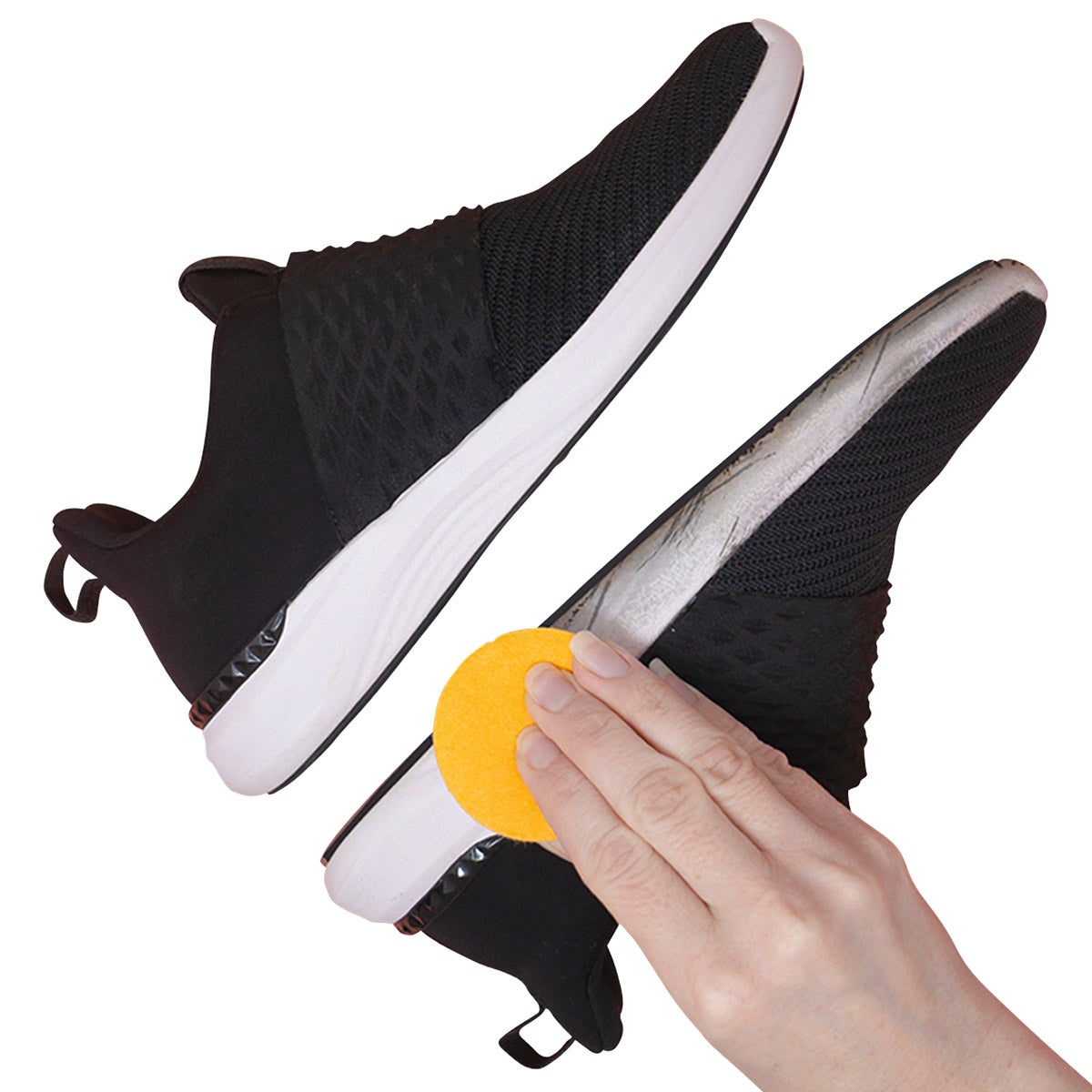 SneakERASERS Shoe Cleaning Kit: 2x 10-Pack Cleaning Sponges + Soak