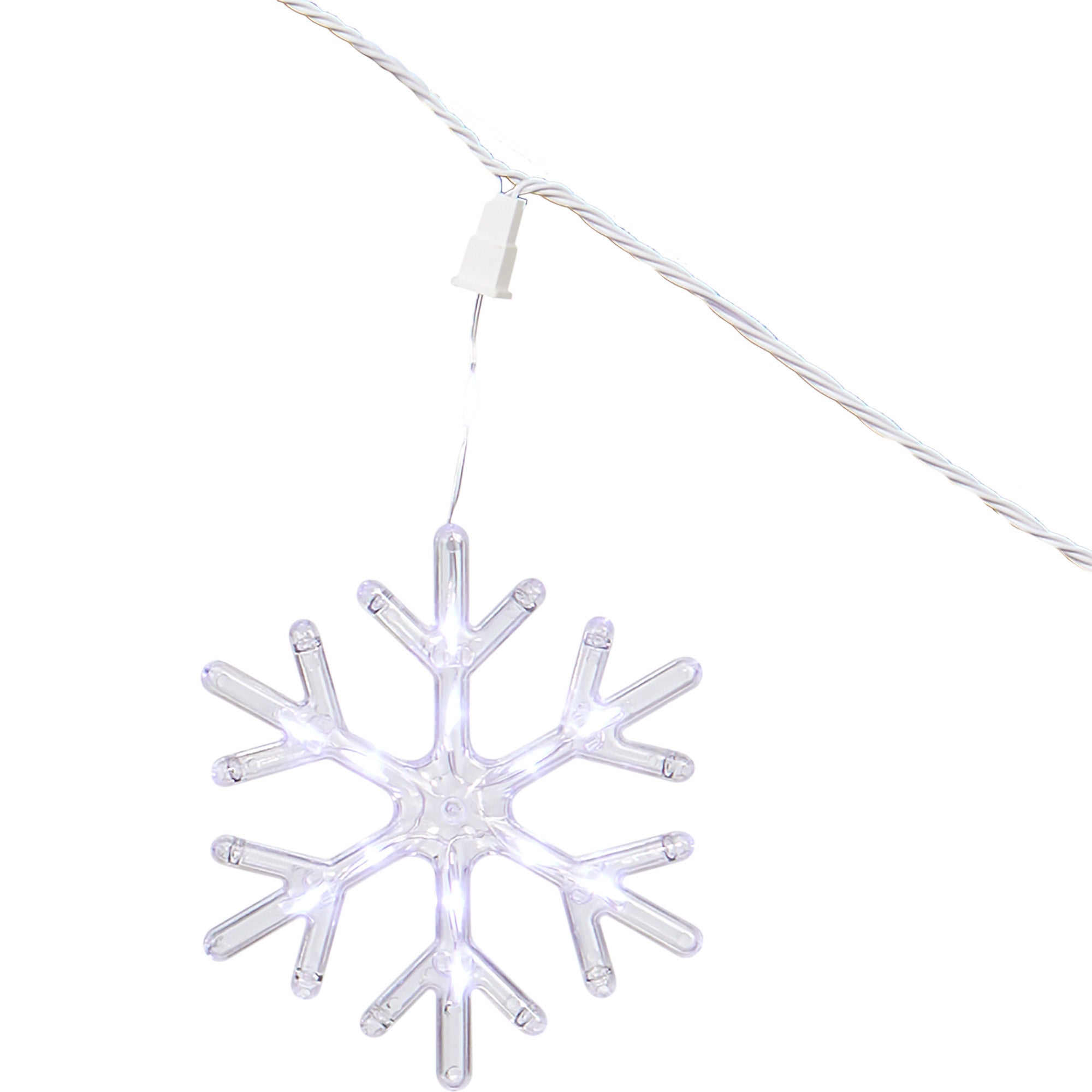 18' Snowflakes with 16 LED Lights (#2006028) - $6.97 (down from $9.97)