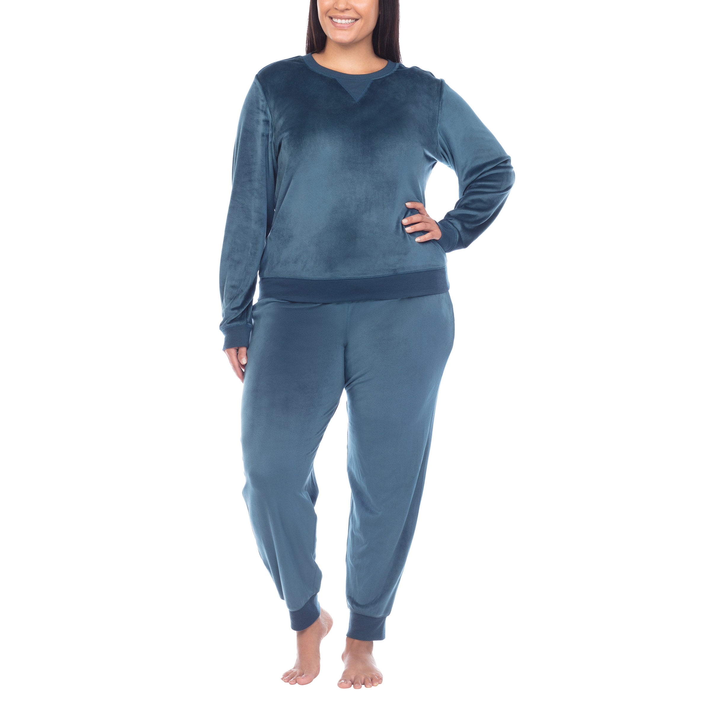 Honeydew Women's 2-Piece Fleece Lounge Set (#1516921) - $19.99