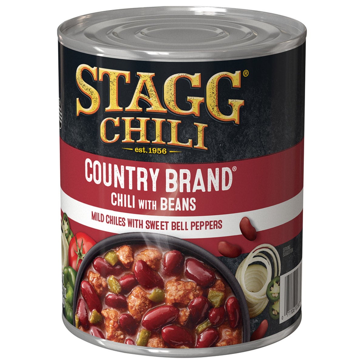 Stagg Country Brand Chili with Beans, #10 Can (108 oz) - $12.49 at Costco