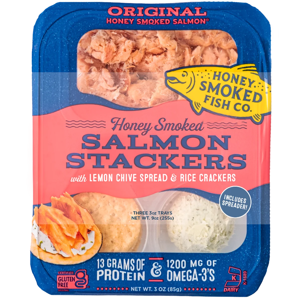 Honey Smoked Fish Co. Salmon Stackers 3-Pack, 3 oz Each (#1766797) - $9 ...