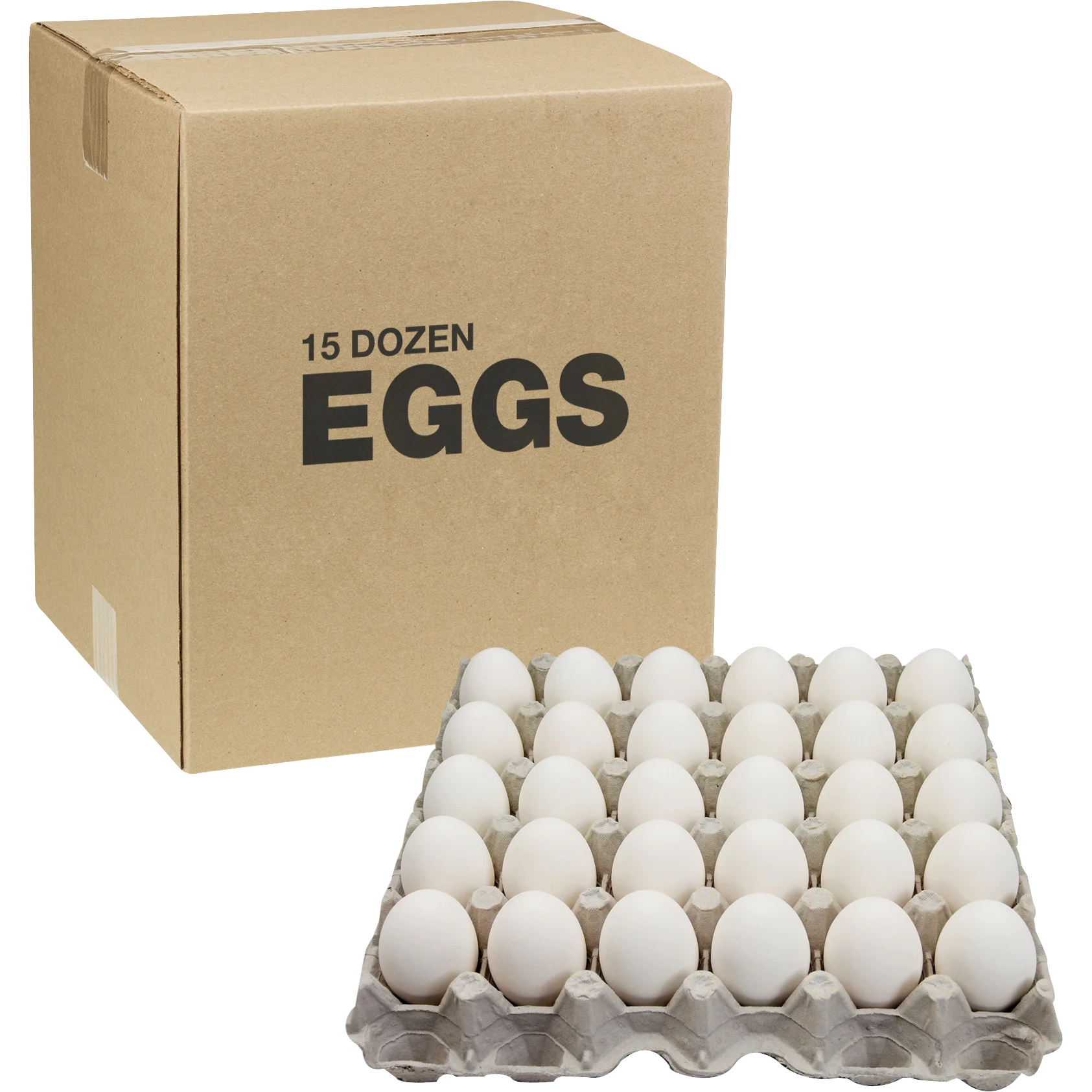 USDA Grade AA Medium Eggs 180 CT (15 Dozen) (#819296) - $8.69