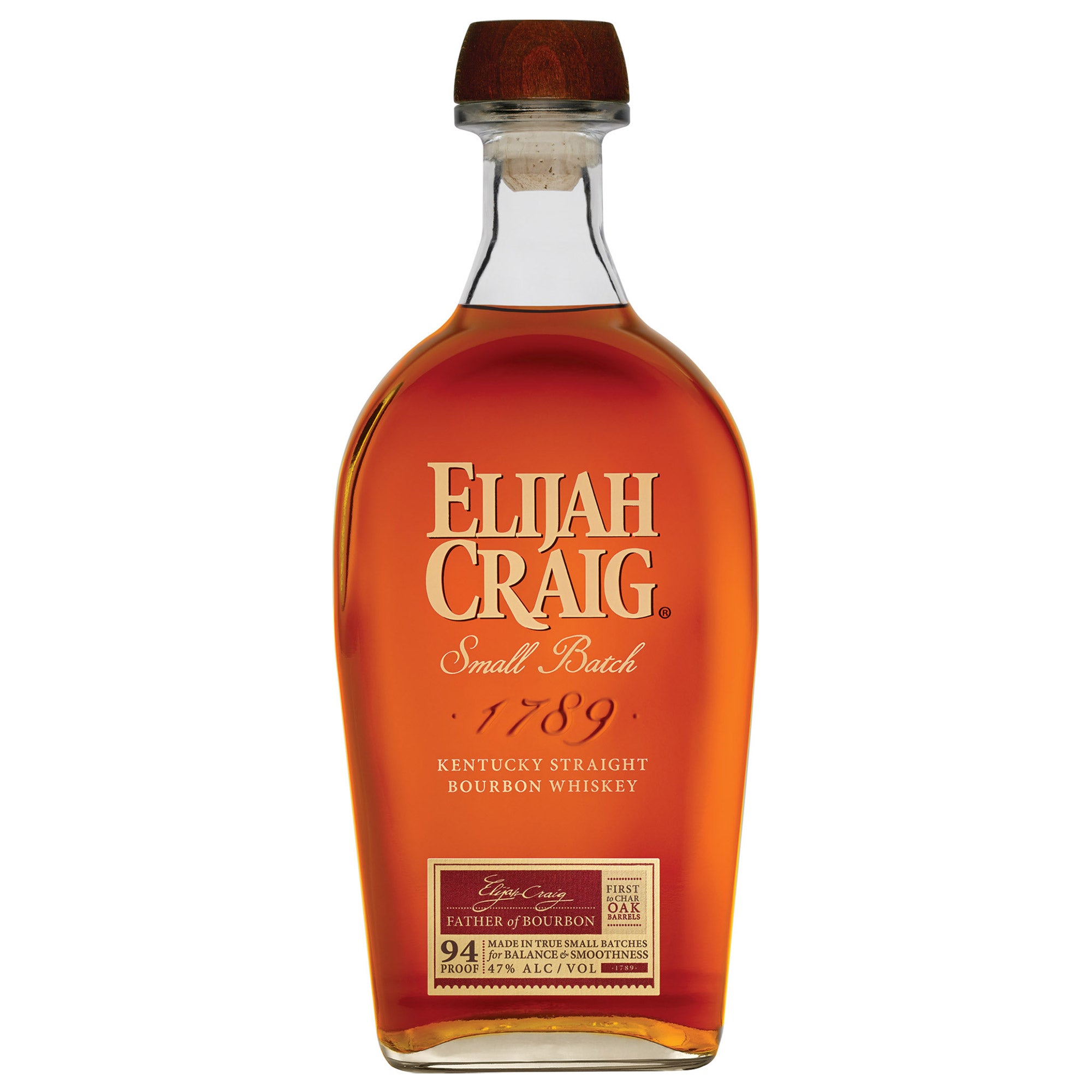 Elijah Craig Small Batch Bourbon Kentucky 750ML (#603351) - $23.79 ...