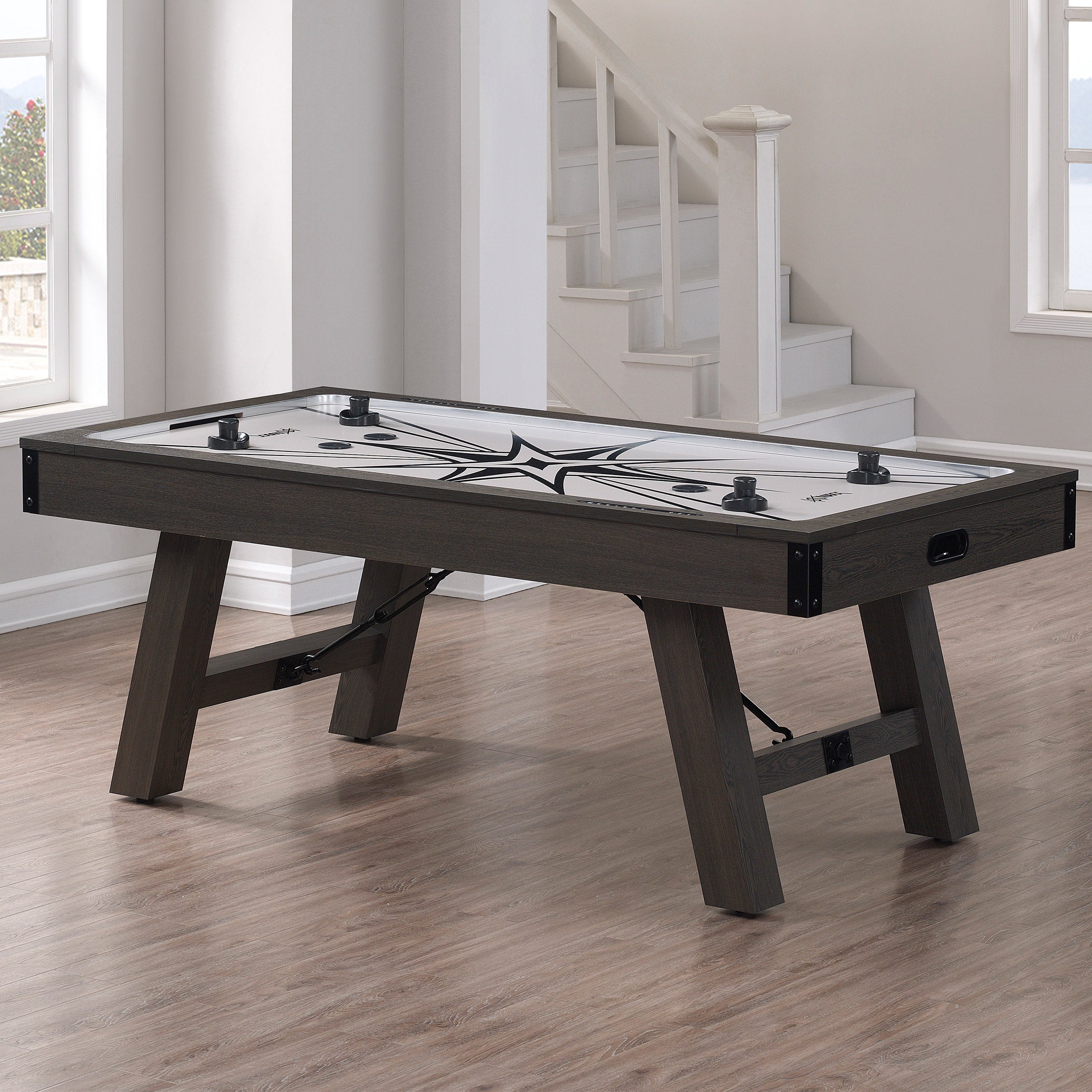 Costco American Heritage Barrington Industrial 7' Air Hockey Table ...