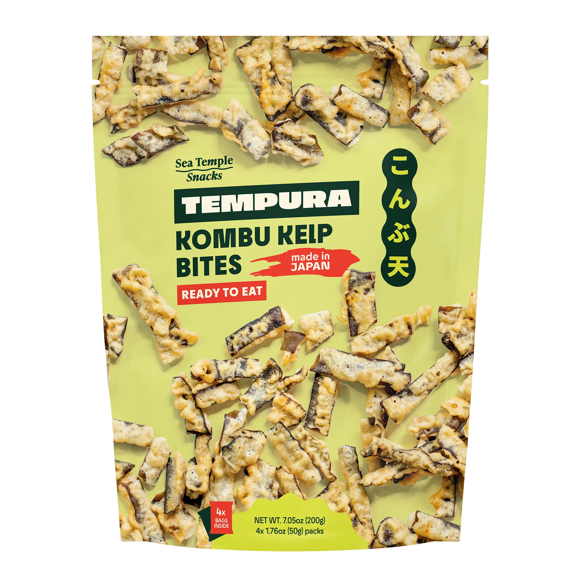Sea Temple Snacks Tempura Kombu Kelp Bites 7.05 oz (#1733070) - $11.97 ...