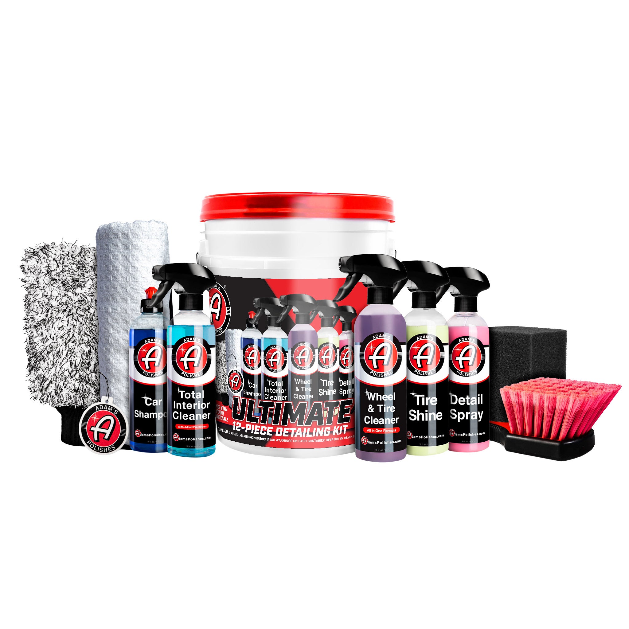 Adam's Polishes Ultimate Detailing Kit 12 Piece (#1973500) - $49.99