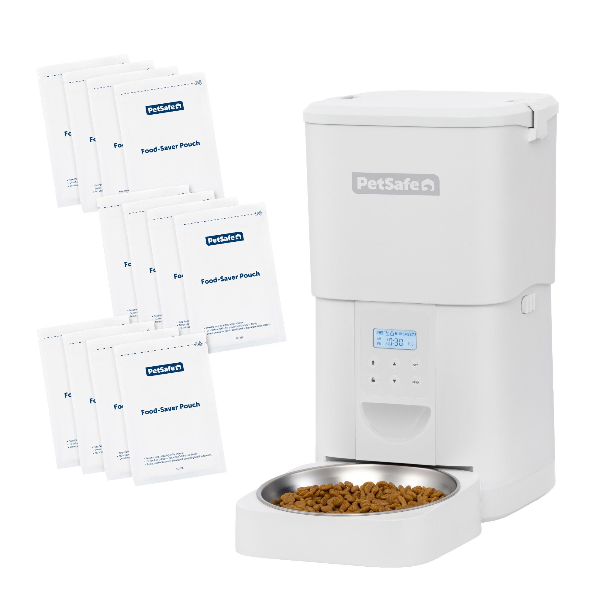 PetSafe FlexFeed Automatic Pet Feeder Bundle, 2L Capacity (#1974149
