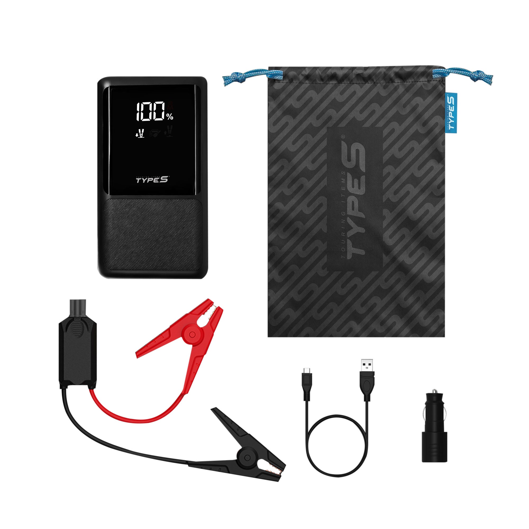 Type S 8600mAh Jump Starter Power Bank (#2510120) - $29.97 (down from  $59.99)