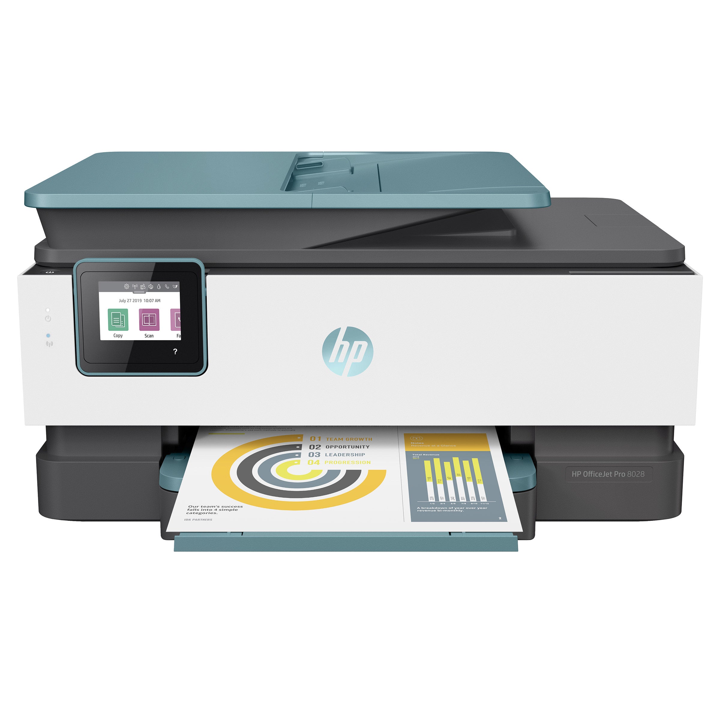 HP OfficeJet Pro 8028 Wireless All-in-One Printer - Print/Copy/Scan/Fax ...