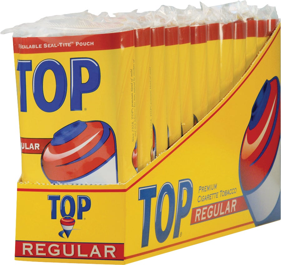 TOP Smoking Tobacco 12-Pack, 0.60 oz Pouches (#823751)