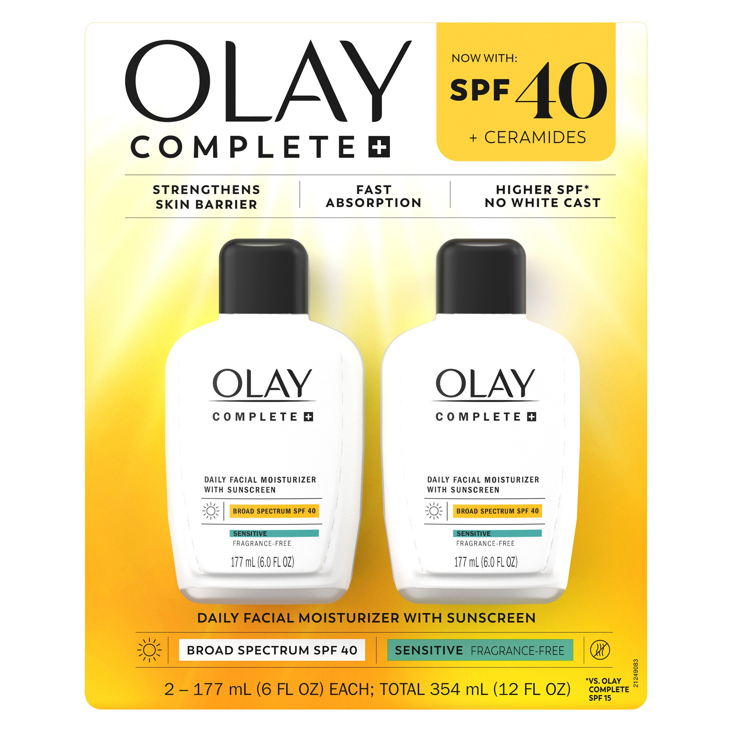 Olay Complete+ SPF40 Daily Moisturizer 2 Pack - 6 fl oz - $29.99 at Costco