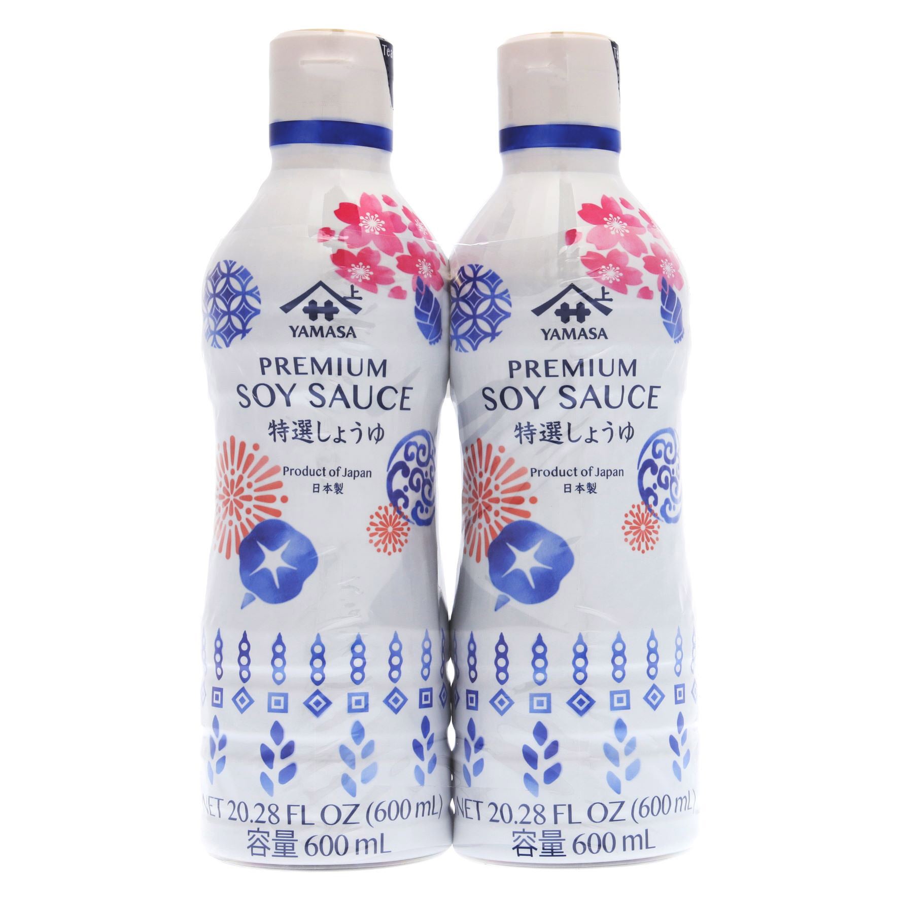 Yamasa Premium Soy Sauce 2 Pack, 20.28 Ounces Each (#1878454