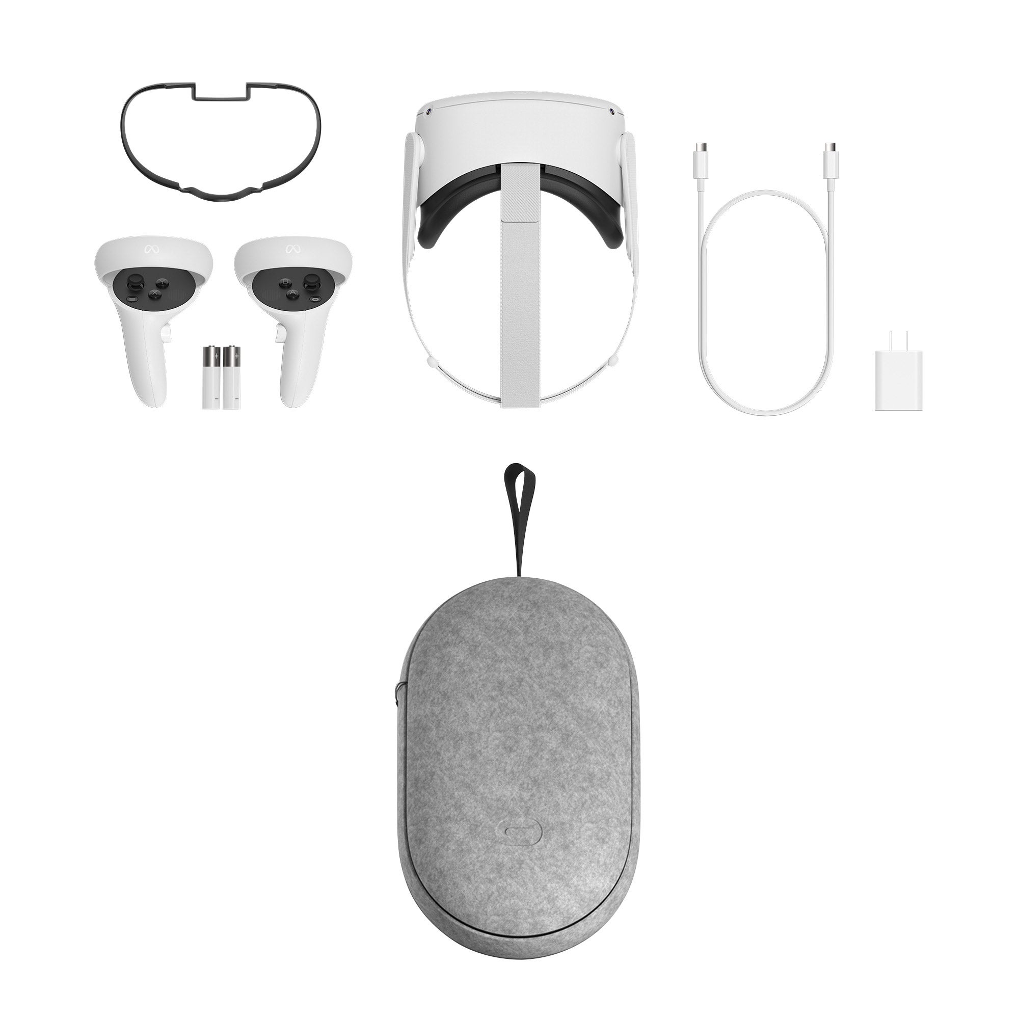 Meta Quest 2 Headset 256 GB with Case (#2021101) - $399.99