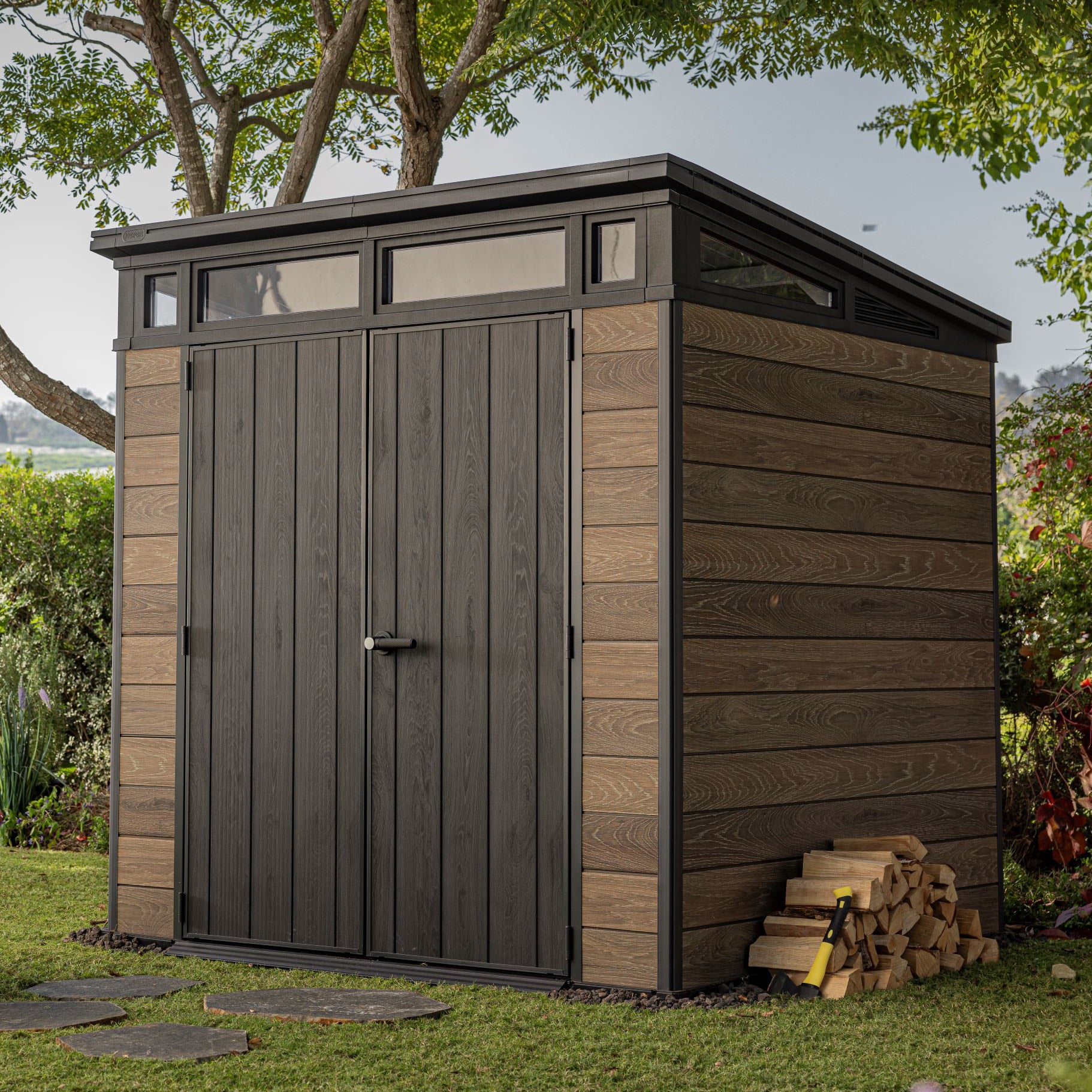 Keter 7' x 7' Resin DecoCoat Shed - $899.99 at Costco