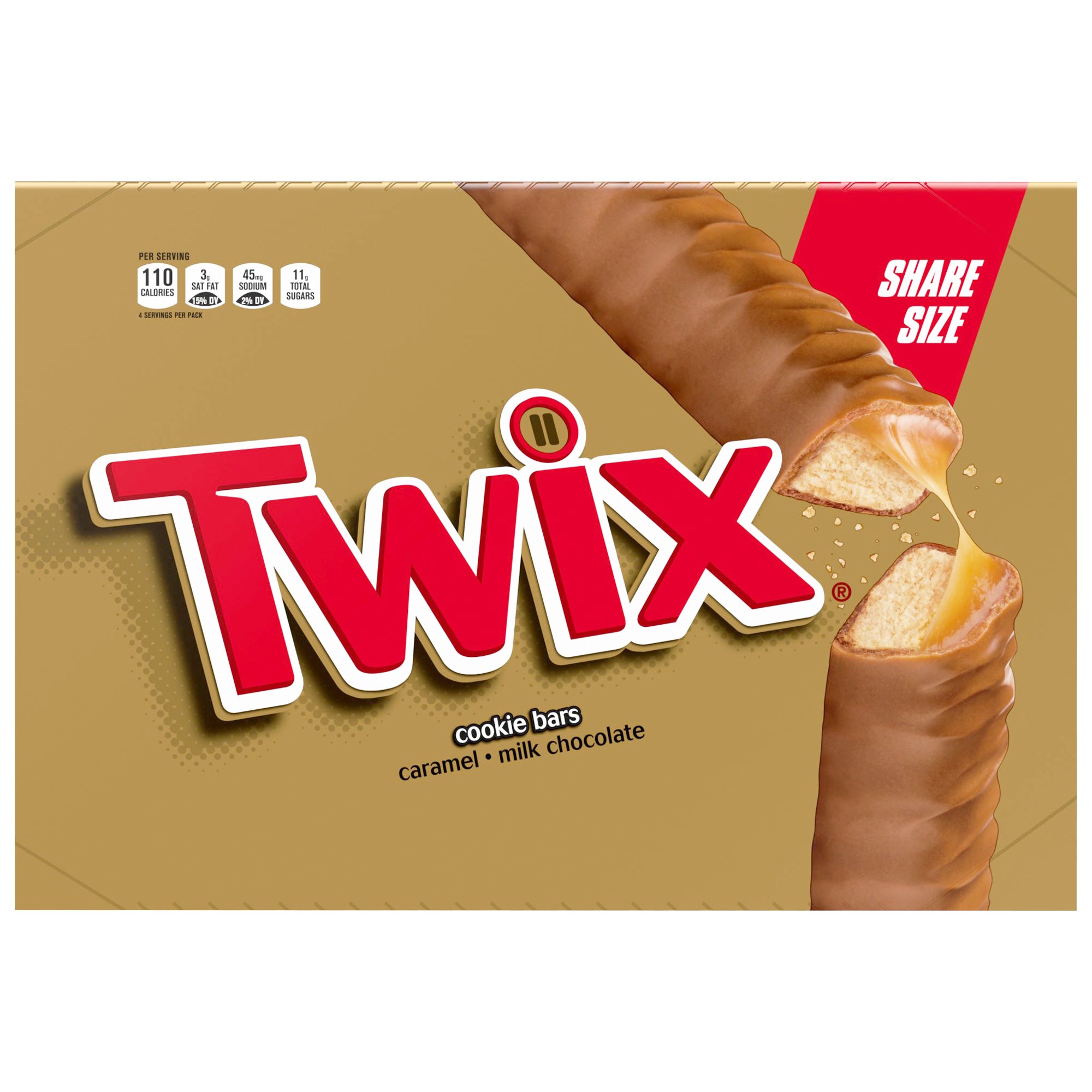 Twix Share Size 24 CT/3.02 oz (#497796) - $45.49