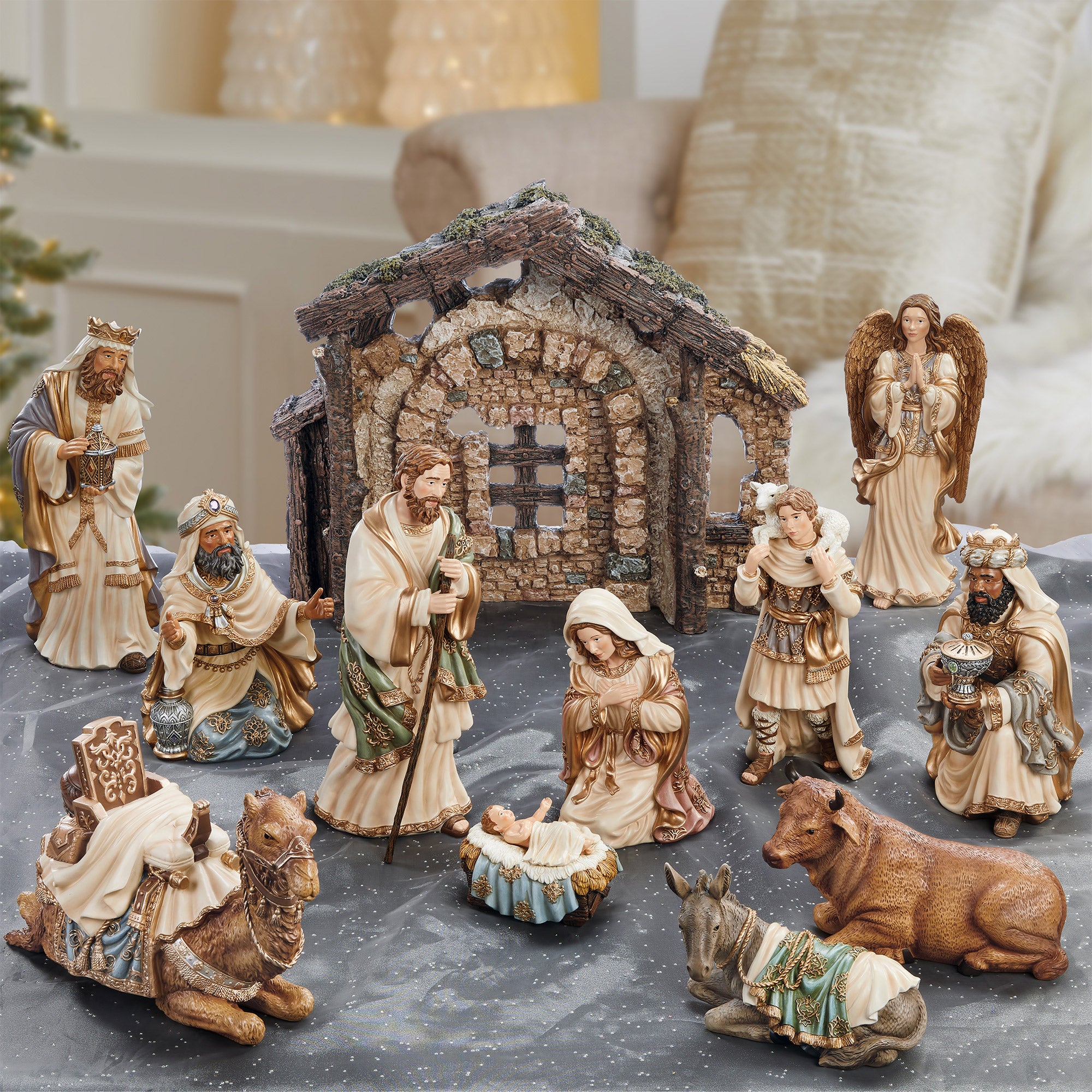 Kirkland Signature Nativity Set 13 Piece (#1705465) - $19.97