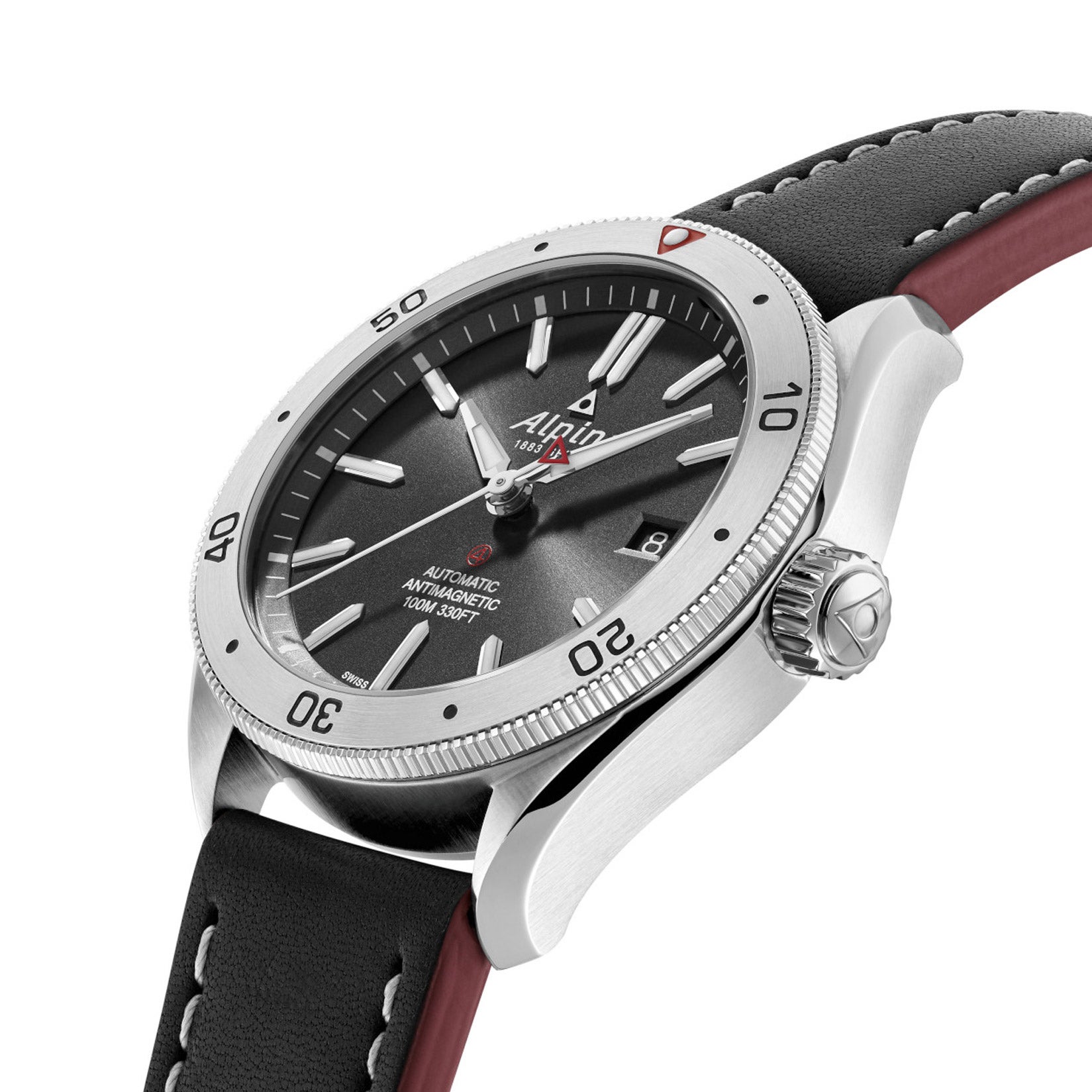 Alpina Alpiner Stainless Steel Men's Automatic Watch, 40mm