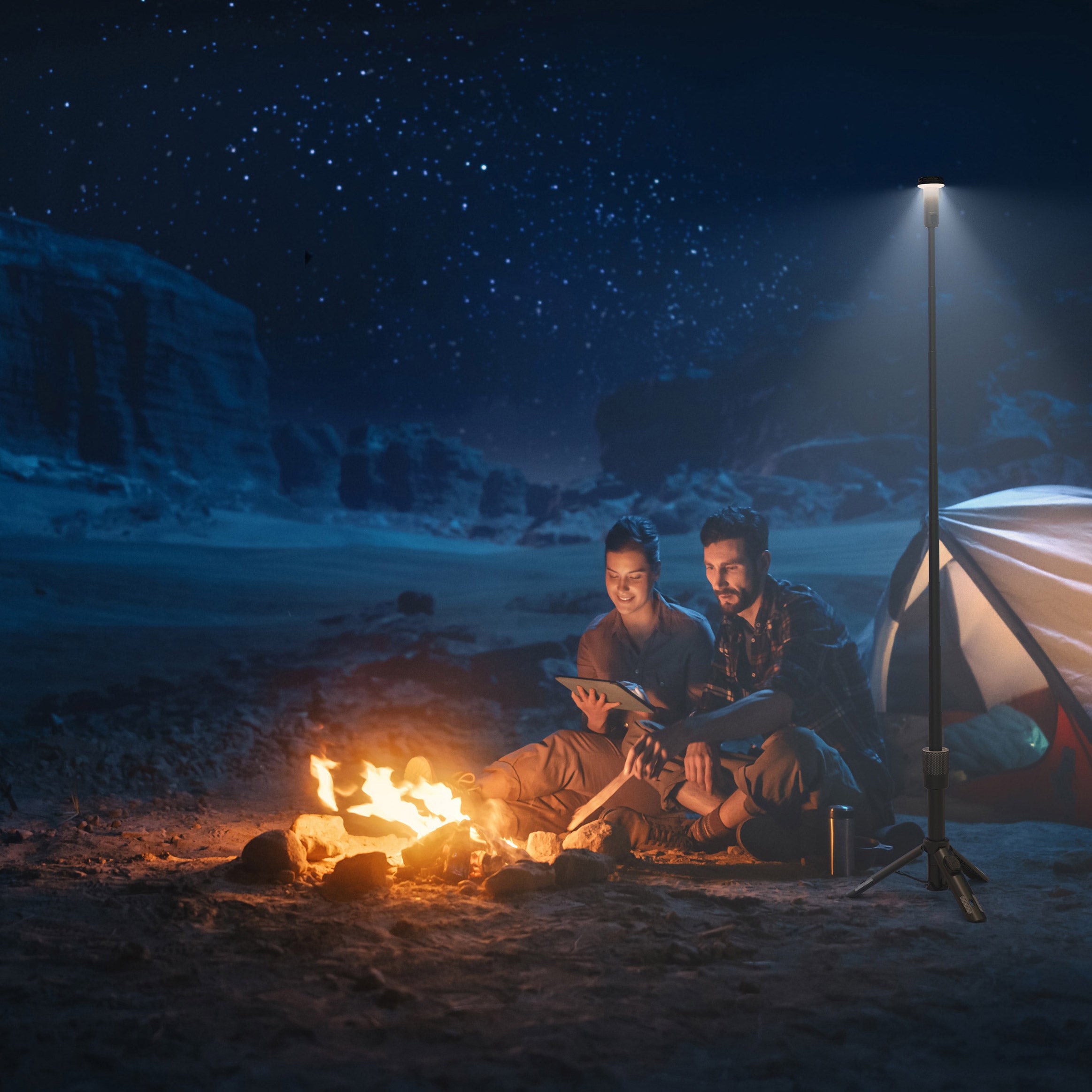 Infinity X1 2000 Lumen Telescopic Camp Light (#1872247) - $33.49