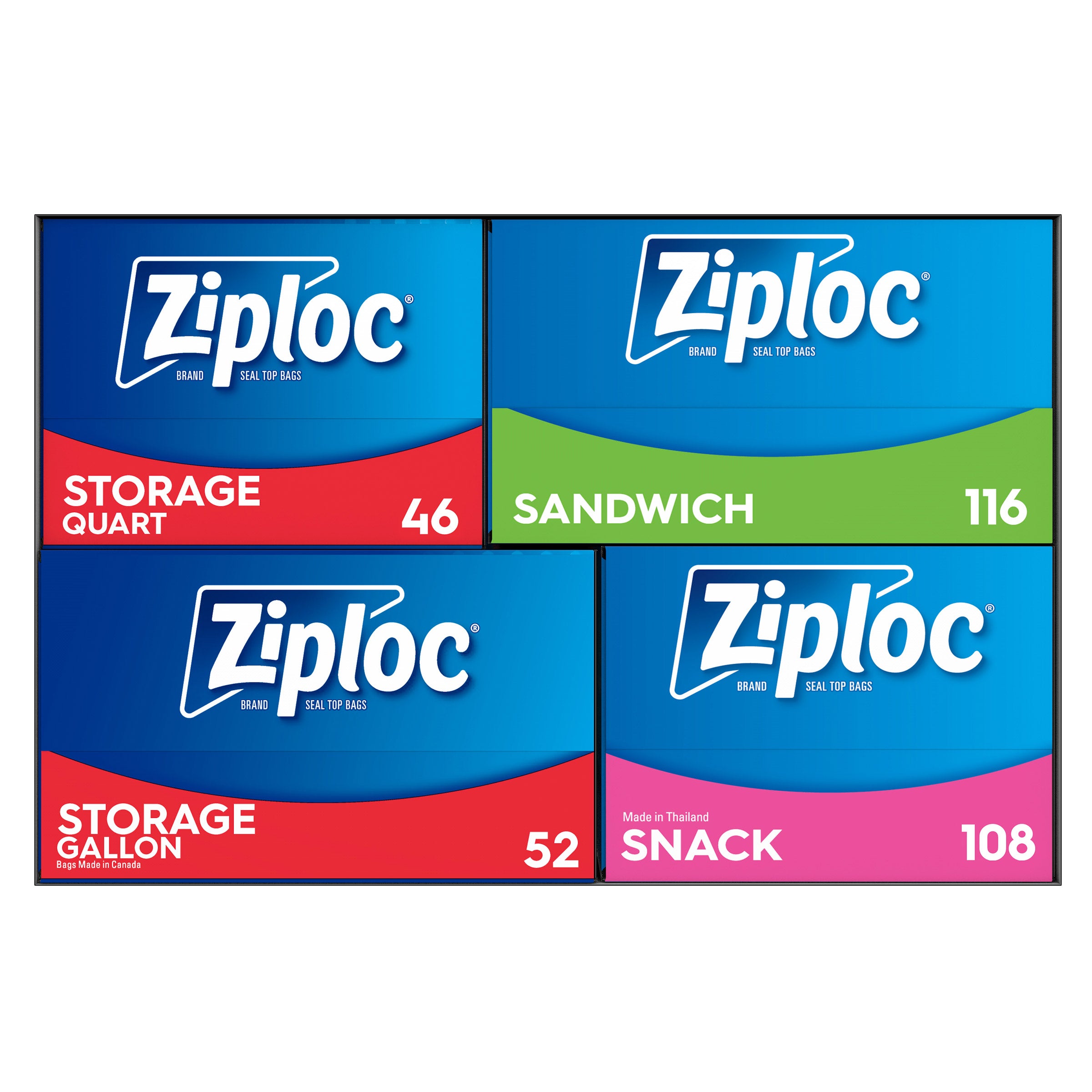 Ziploc Variety Pack 322 CT (#1897229) - $13.89 (down from $16.49)