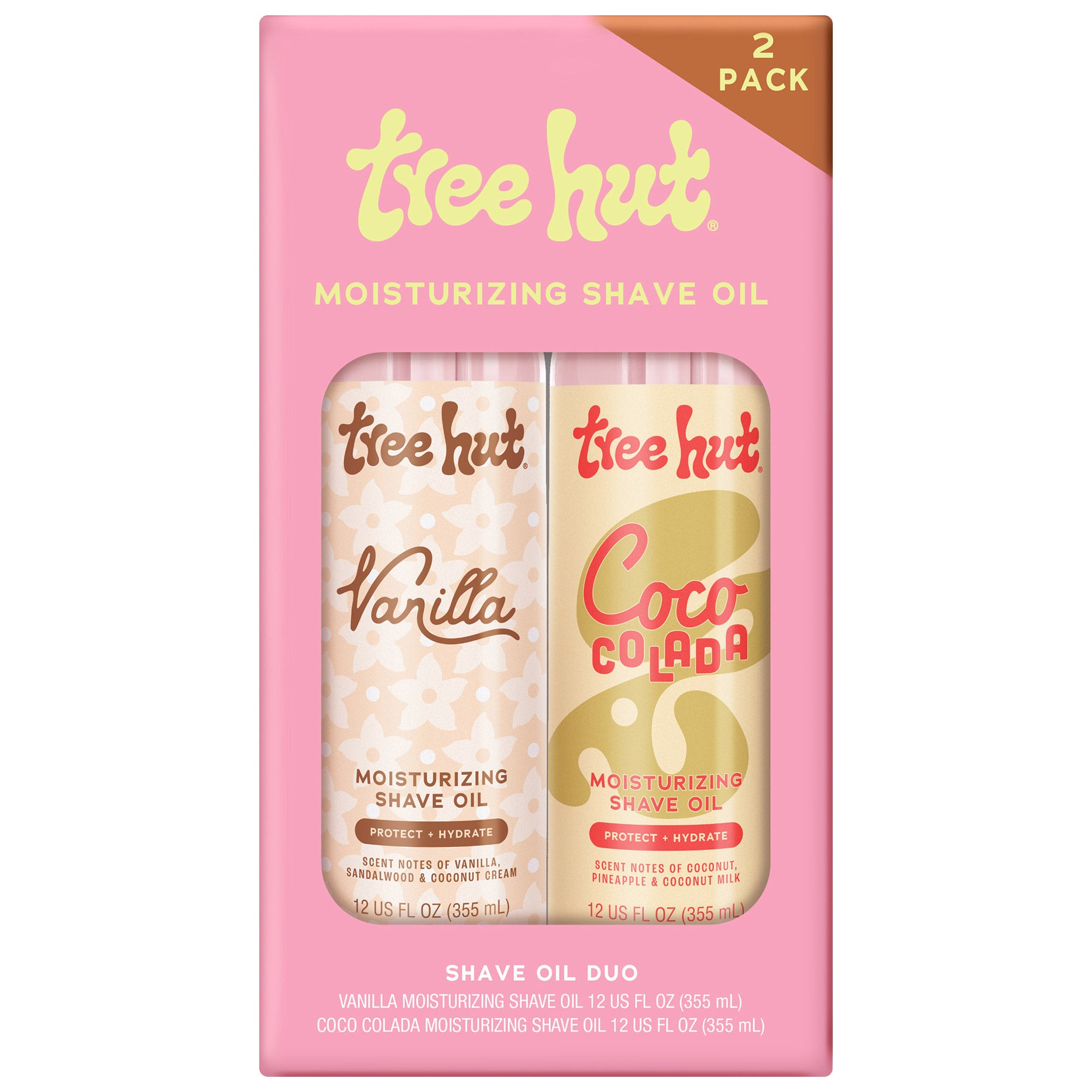 Tree Hut Moisturizing Shave Oil 2-Pack, 12 FL OZ Each (#2032151