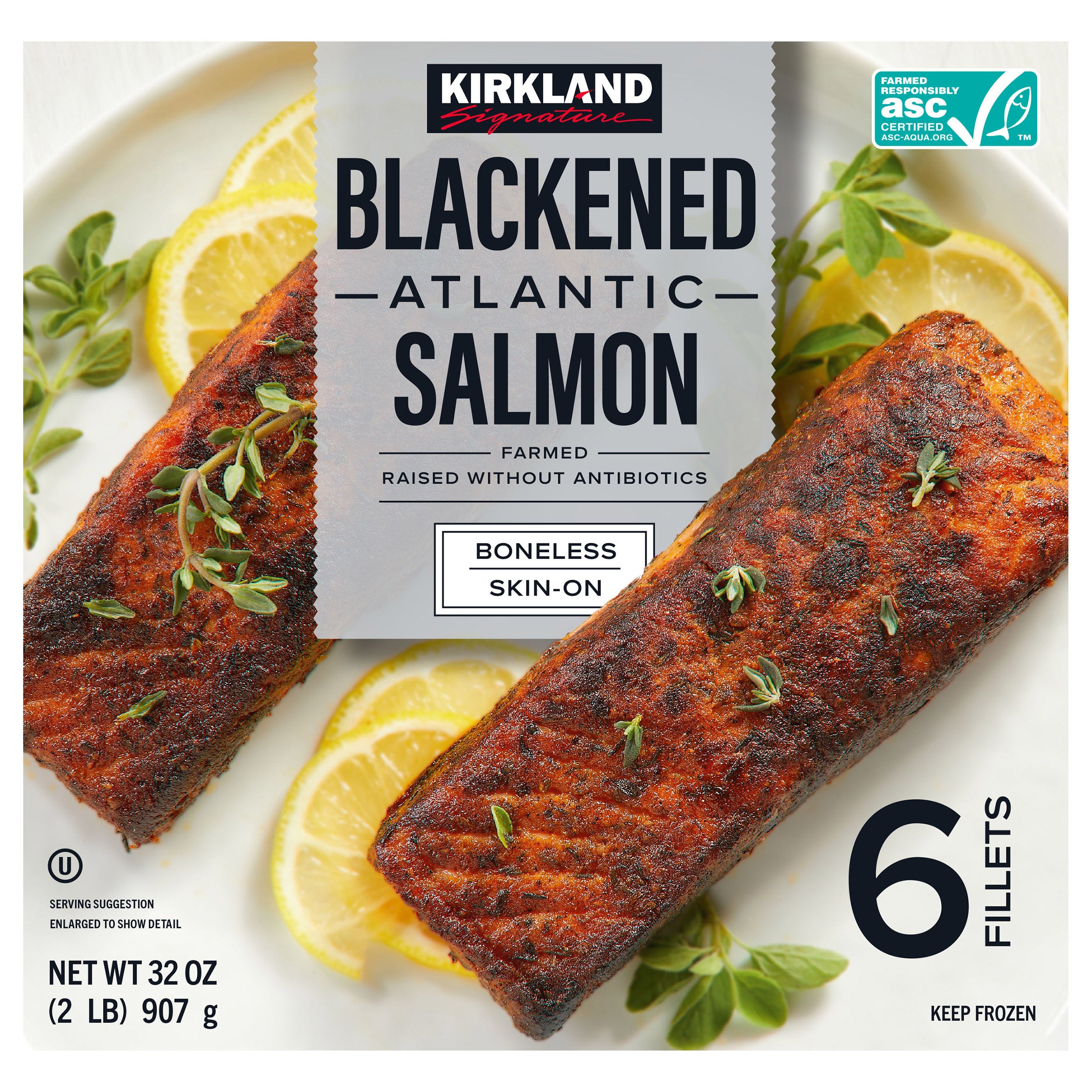 Kirkland Signature Blackened Salmon 2 lbs - $26.69 at Costco
