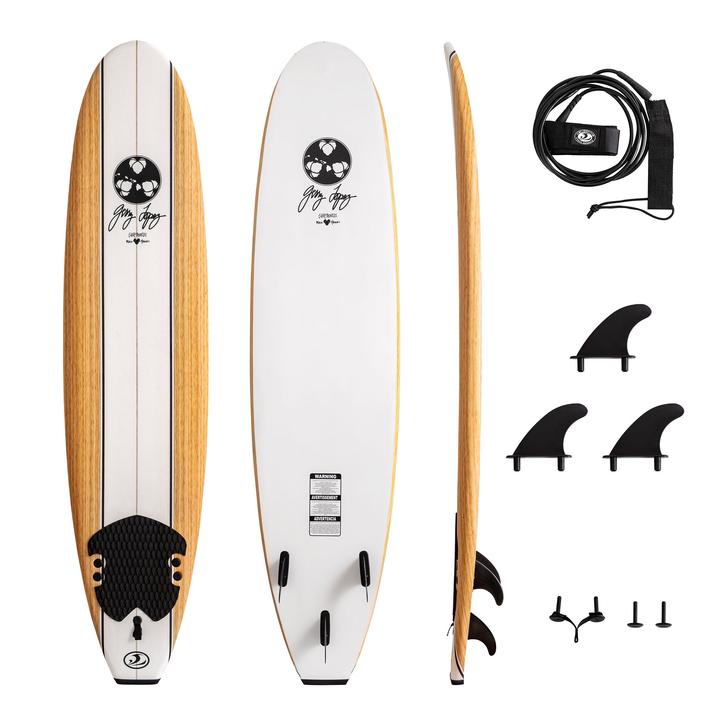 Jerry Lopez Surfboards コストコサーフボード　8フィート Gerry Lopez 8' Foam Surfboard (#1327342) - $79.97