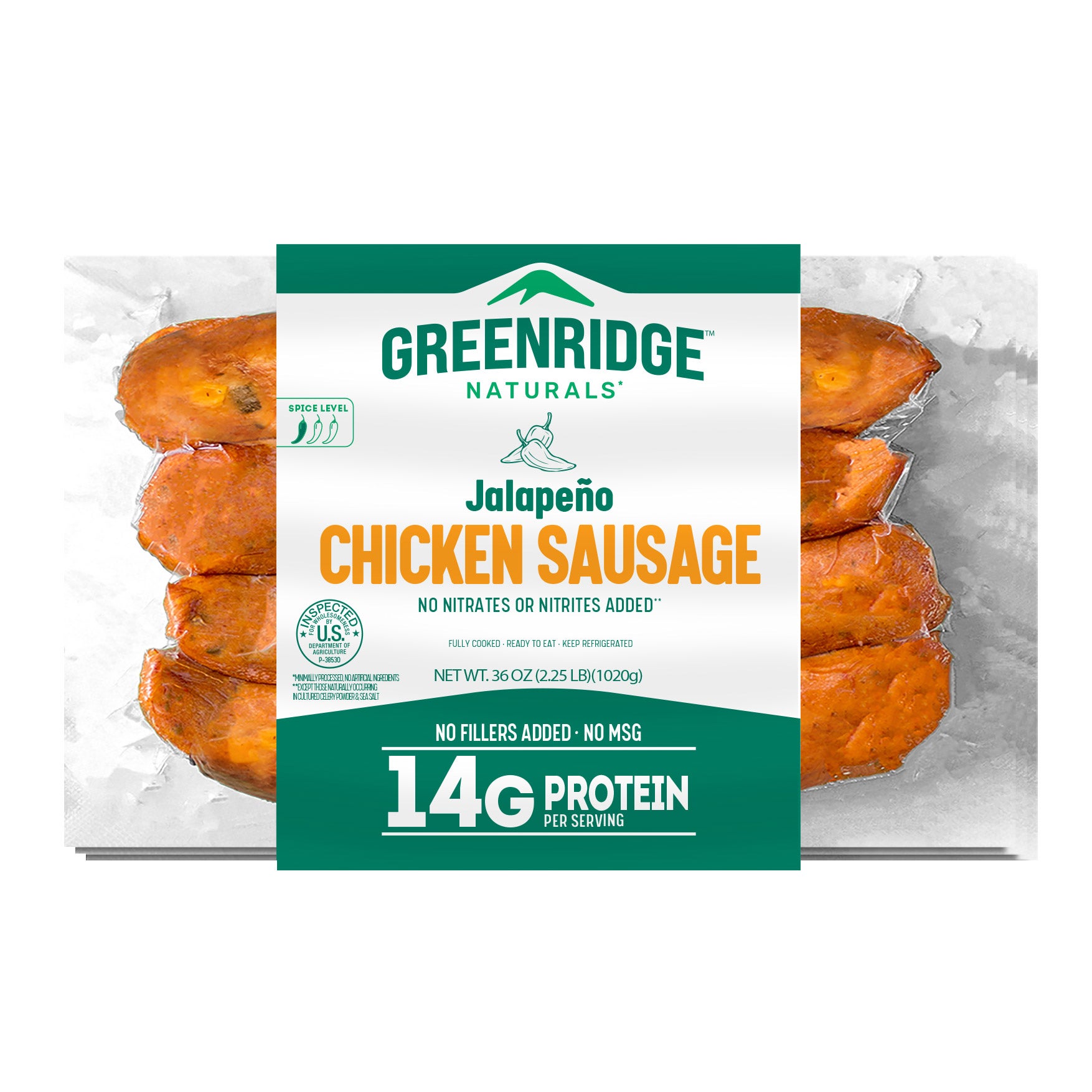 Greenridge Jalapeño Chicken Sausage 3/12 oz (#1961373) - $13.99