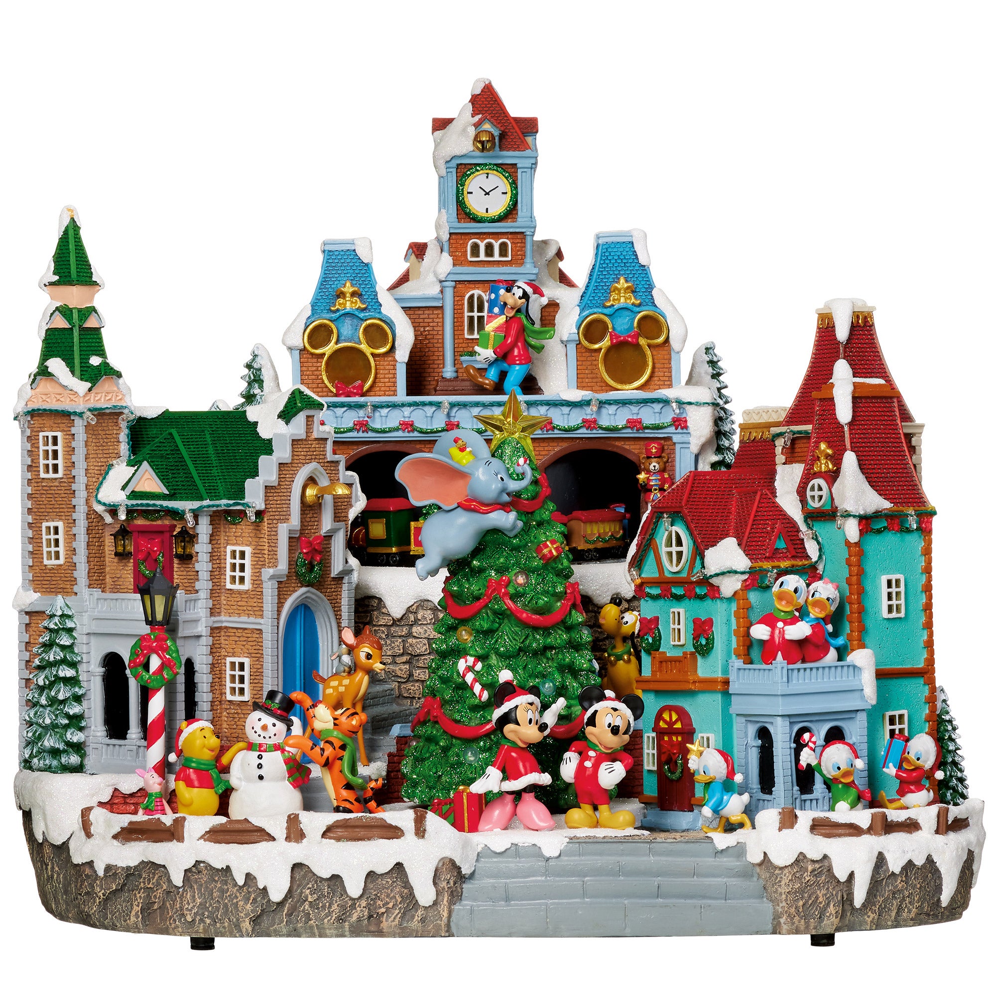 Disney Animated Holiday Village with Train - $69.97 at Costco