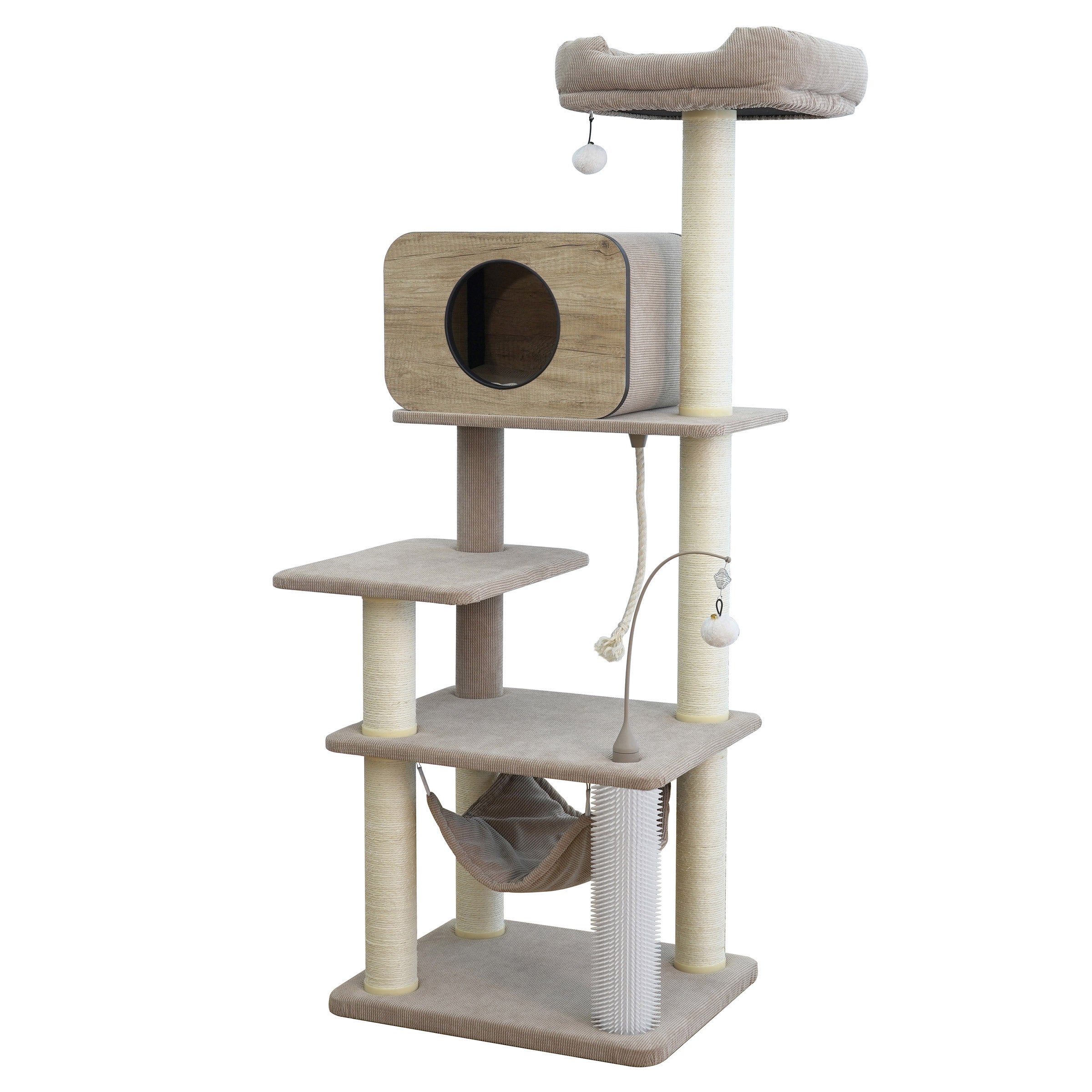 CATRY JIMINY 60¨ 6 LAYER CAT TREE - Thumbnail 5
