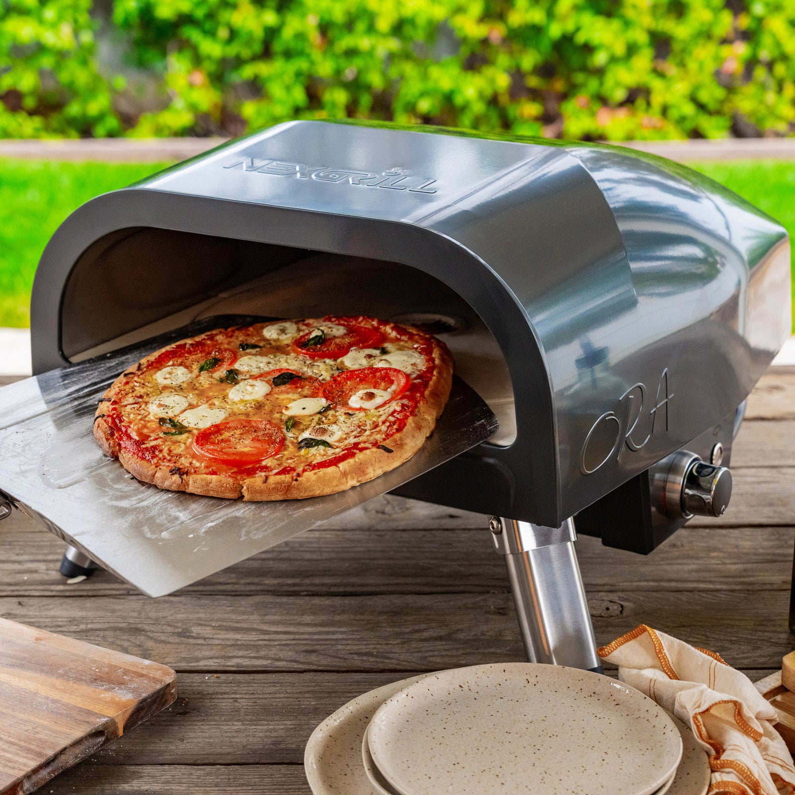 NEXGRILL ORA 16¨ PIZZA OVEN W/ROTATING STONE - Thumbnail 2
