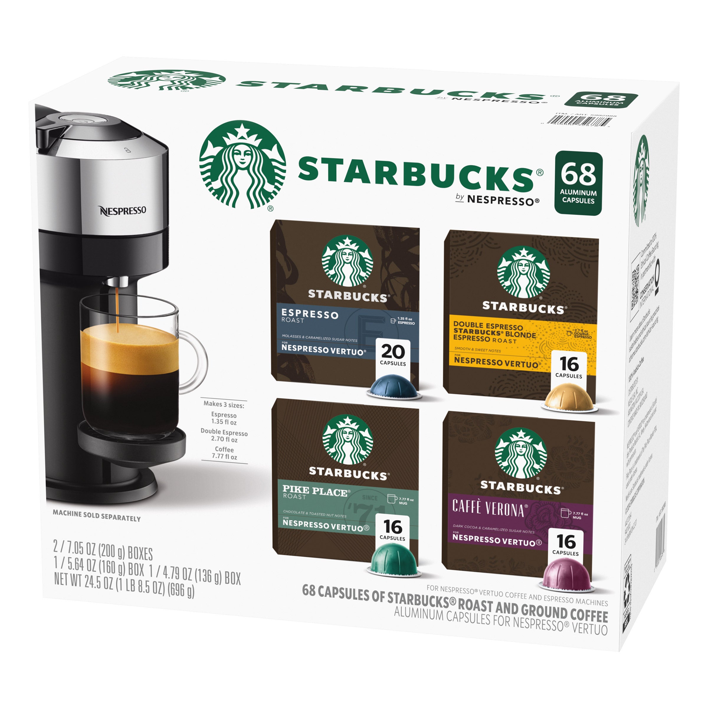 STARBUCKS BY NESPRESSO VERTUO LINE VP 68CT - Thumbnail 6