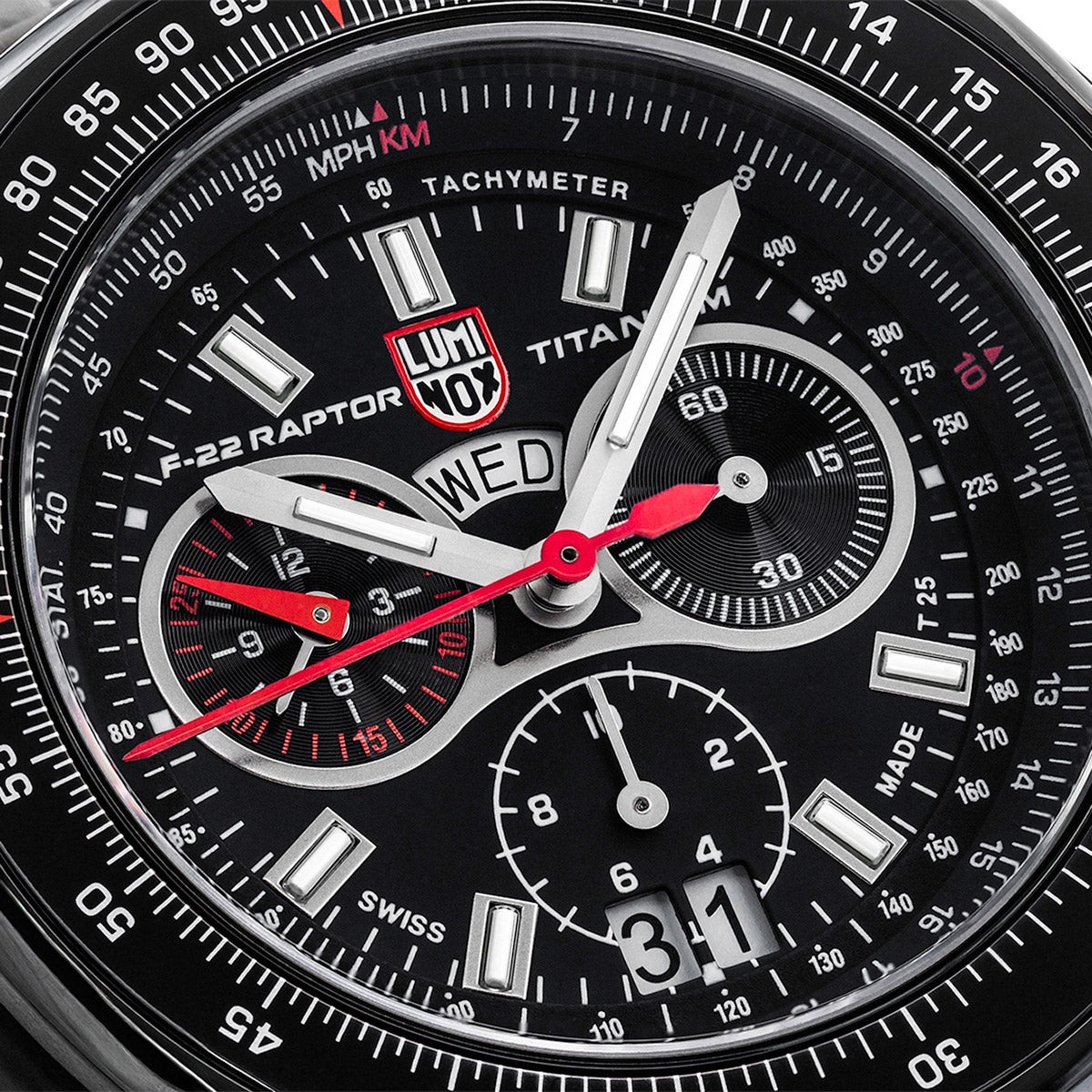 LUMINOX F22 RAPTOR TITANIUM MEN'S WATCH - Thumbnail 4