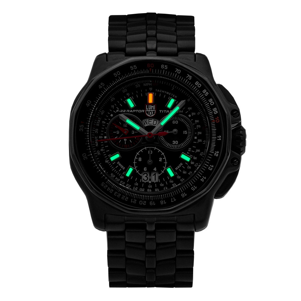 LUMINOX F22 RAPTOR TITANIUM MEN'S WATCH - Thumbnail 5