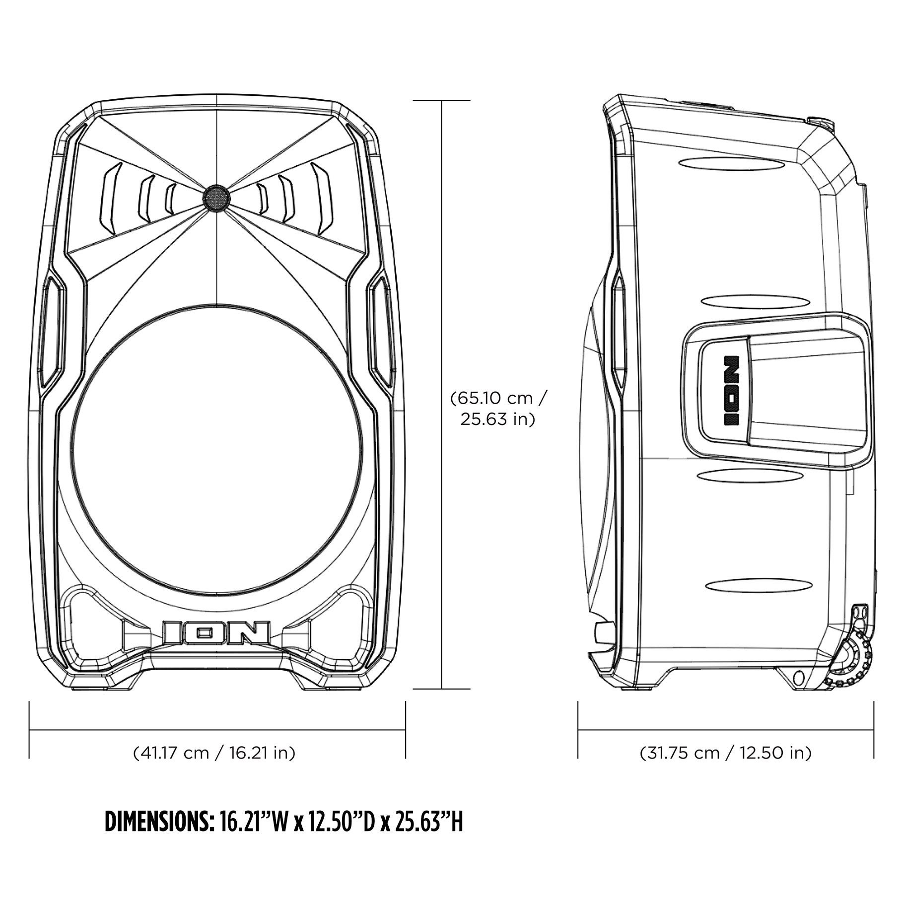 ION TOTAL APEX PA SPEAKER - Thumbnail 6