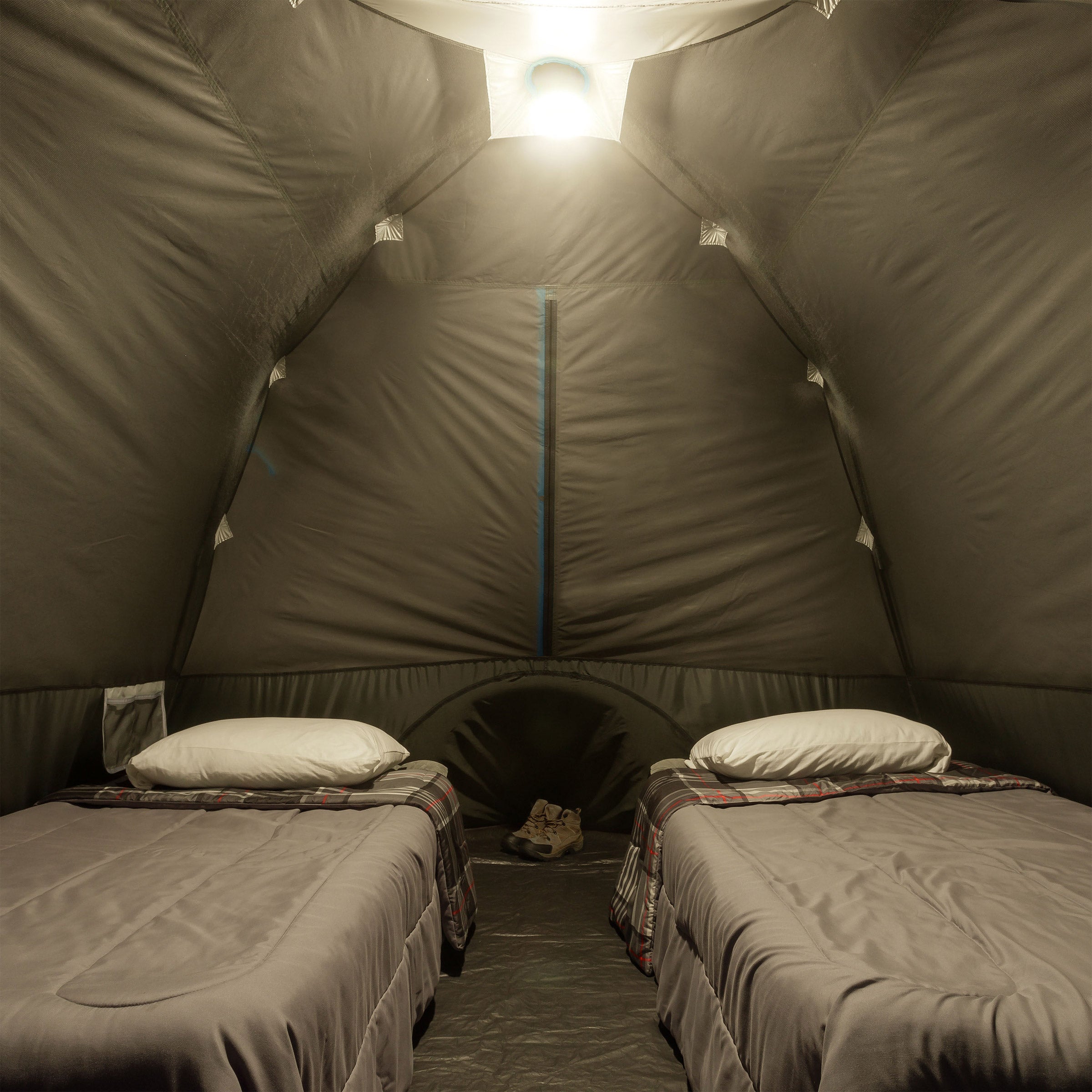 CORE 6P LIGHTED DOME TENT WITH HALF-FLY - Thumbnail 10