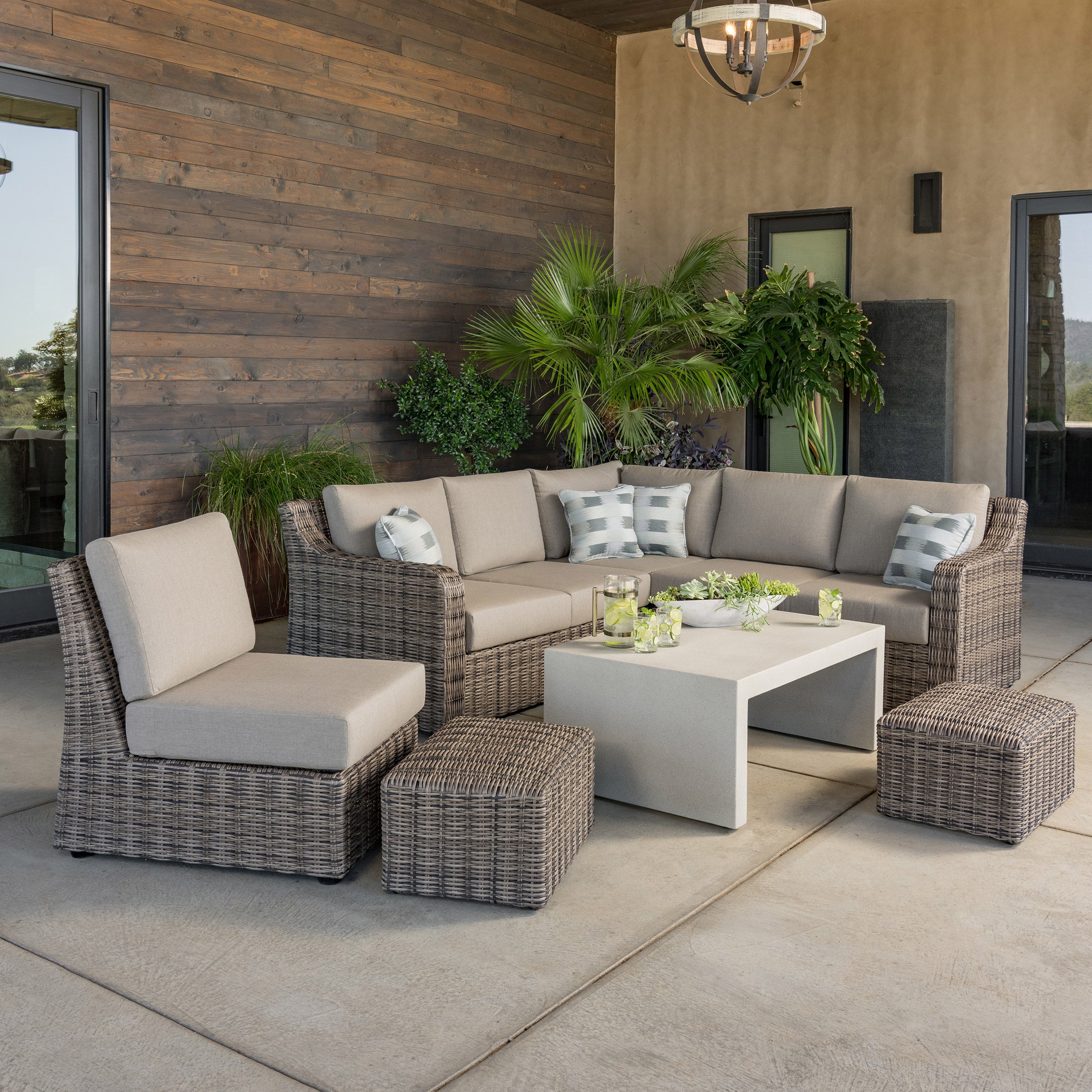 SUNVILLA KENT 7PC MODULAR SECTIONAL SET - Thumbnail 2