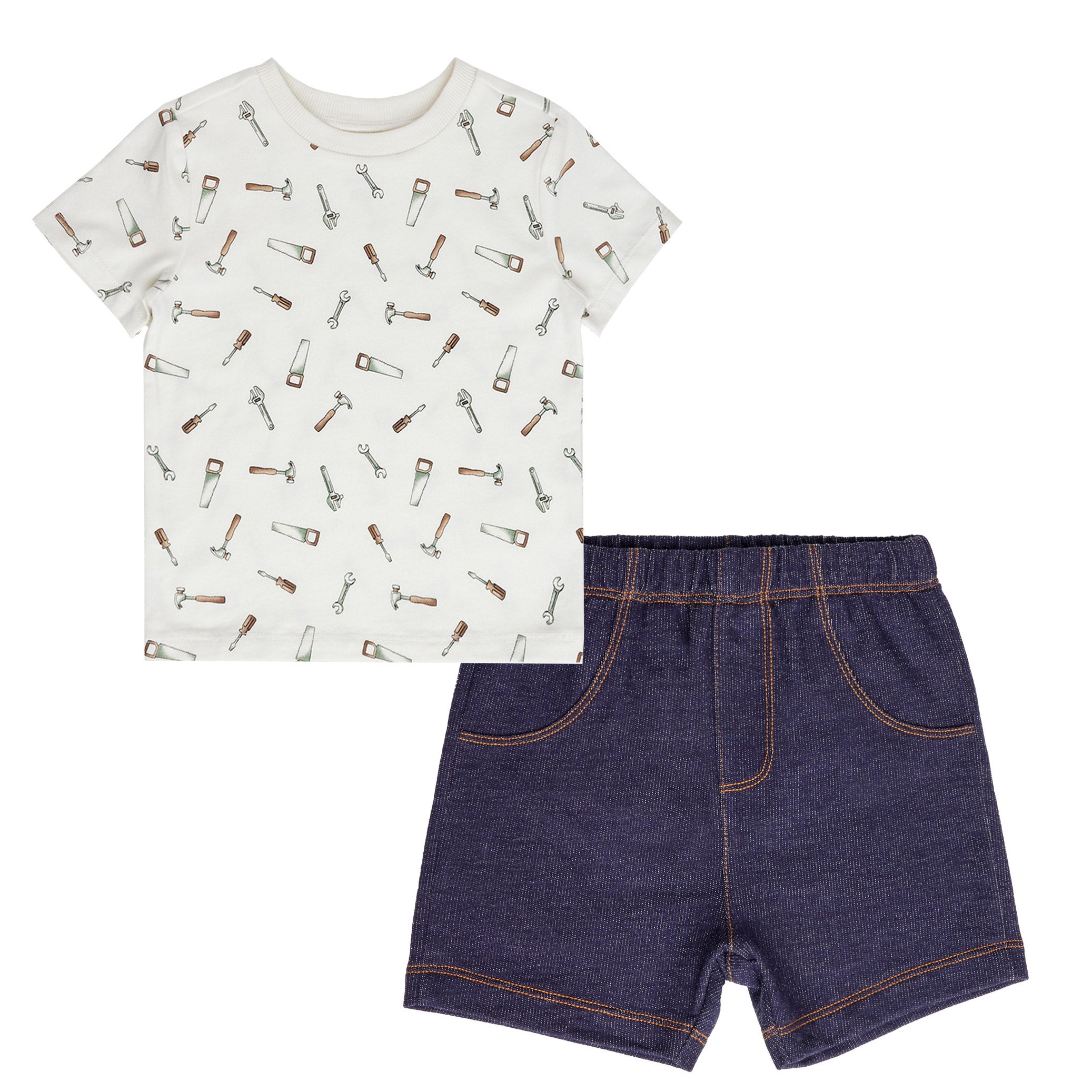 PEKKLE BABY 4PC OVERALL SET - Thumbnail 5