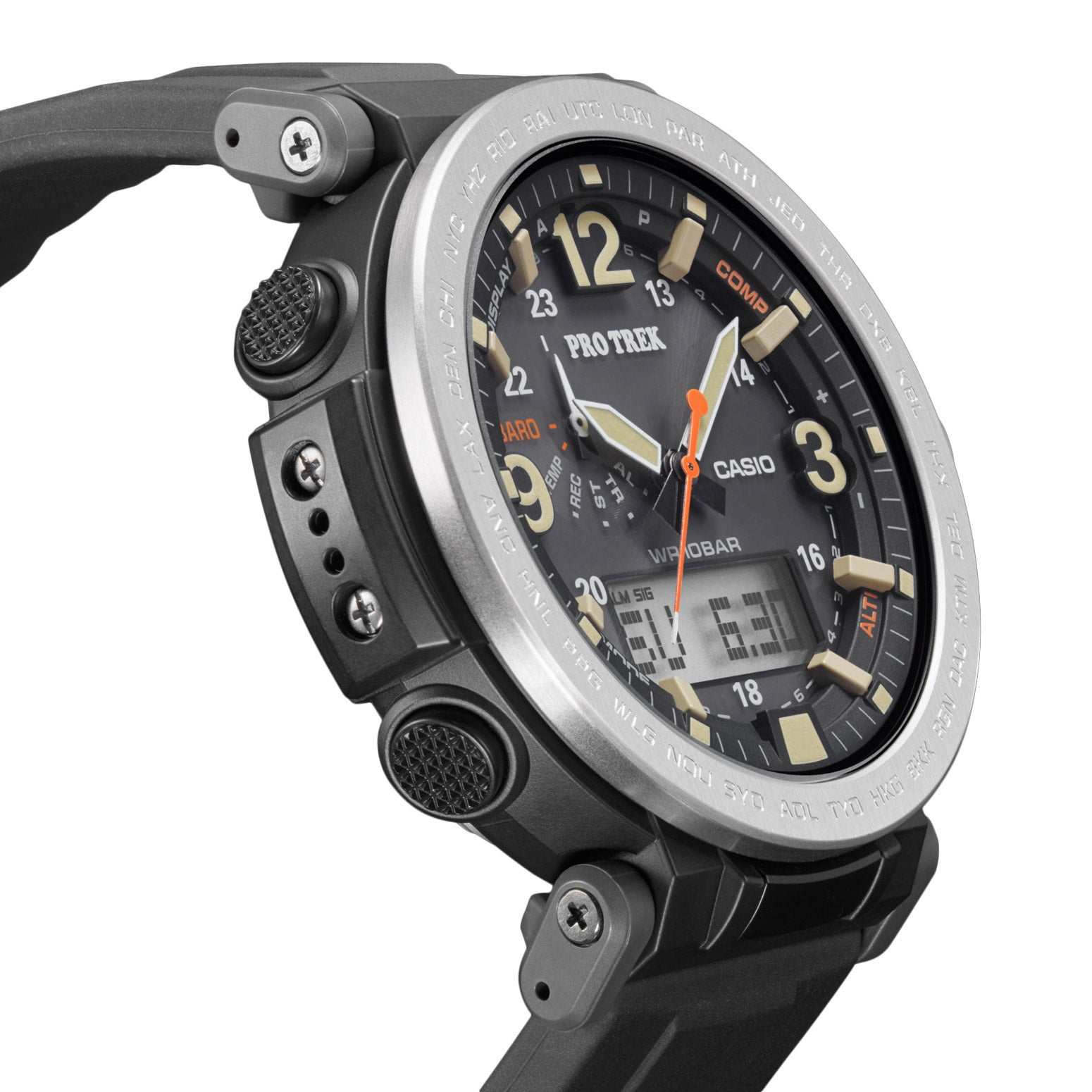 CASIO PRO TREK TRIPLE SENSOR MEN'S QUARTZ WATCH - Thumbnail 2