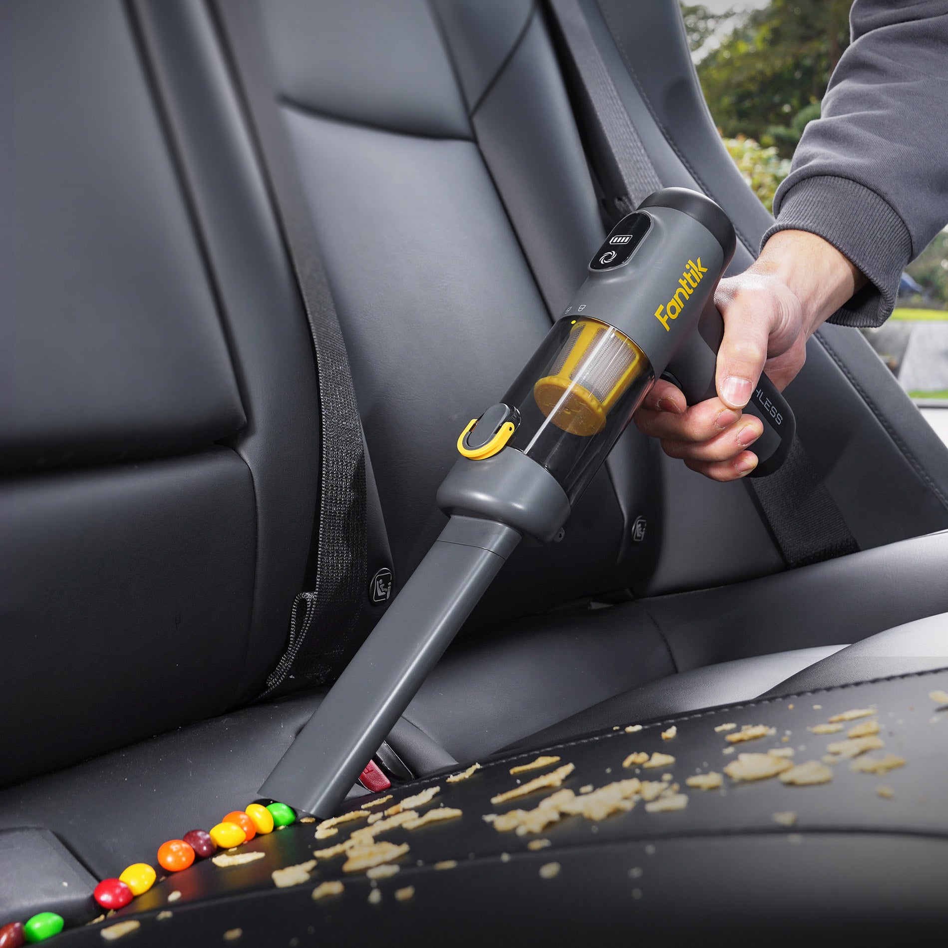 FANTTIK SLIM X100 MIX 4-IN-1 MULTI-FUNCTION CORDLESS CAR VACUUM - Thumbnail 6