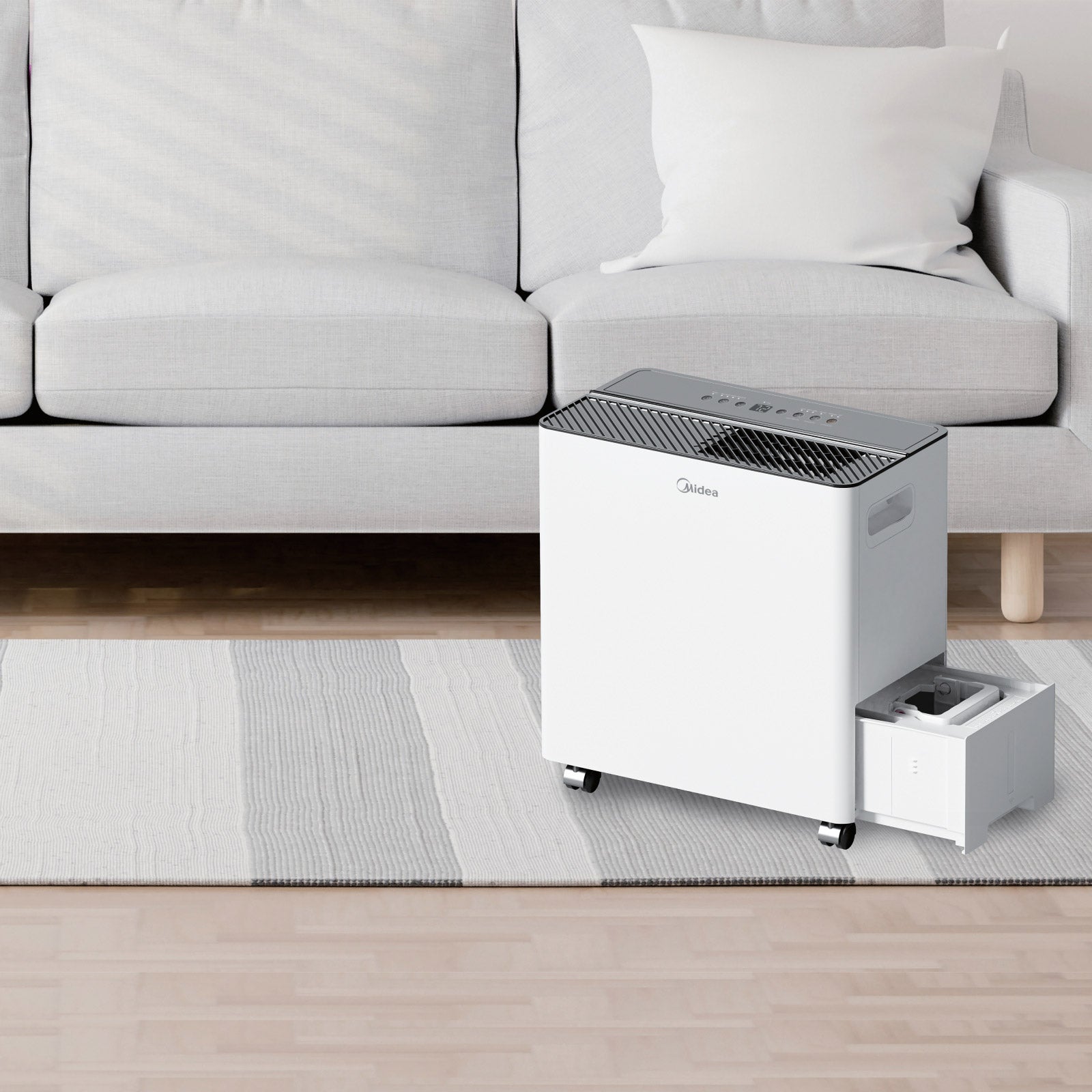 MIDEA 50 PINT DEHUMIDIFIER WITH BUILT-IN PUMP - Thumbnail 2